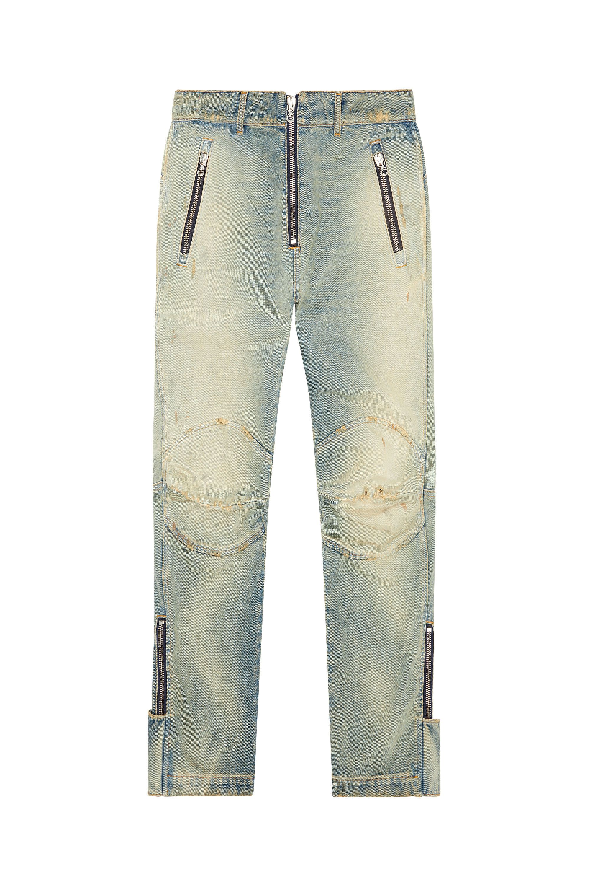 Diesel - D-Generate 0ENAV Straight Jeans, Azul Claro - Image 5