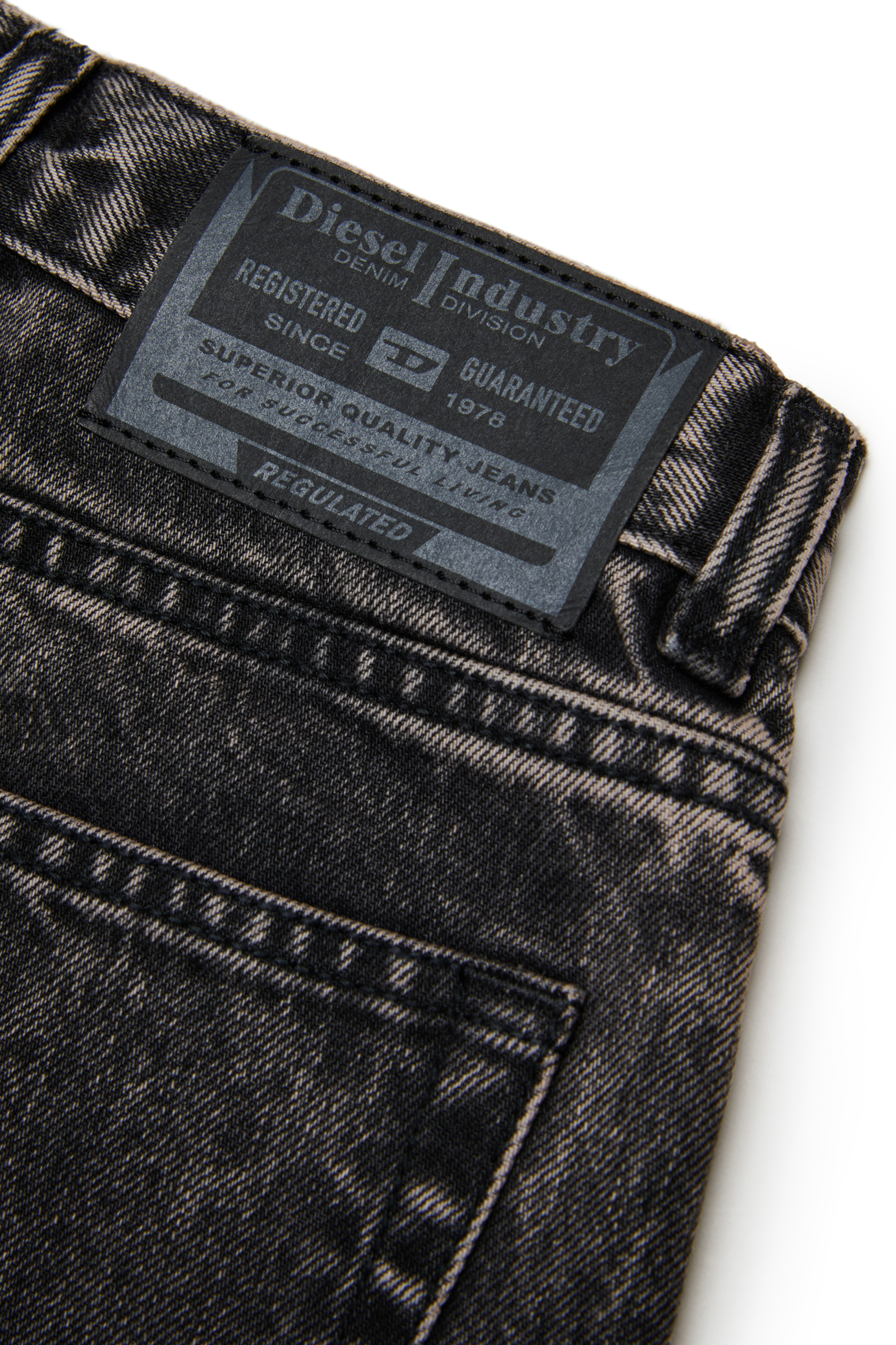 Diesel - D-MILTY-J Mujer, Negro/Gris oscuro - 4