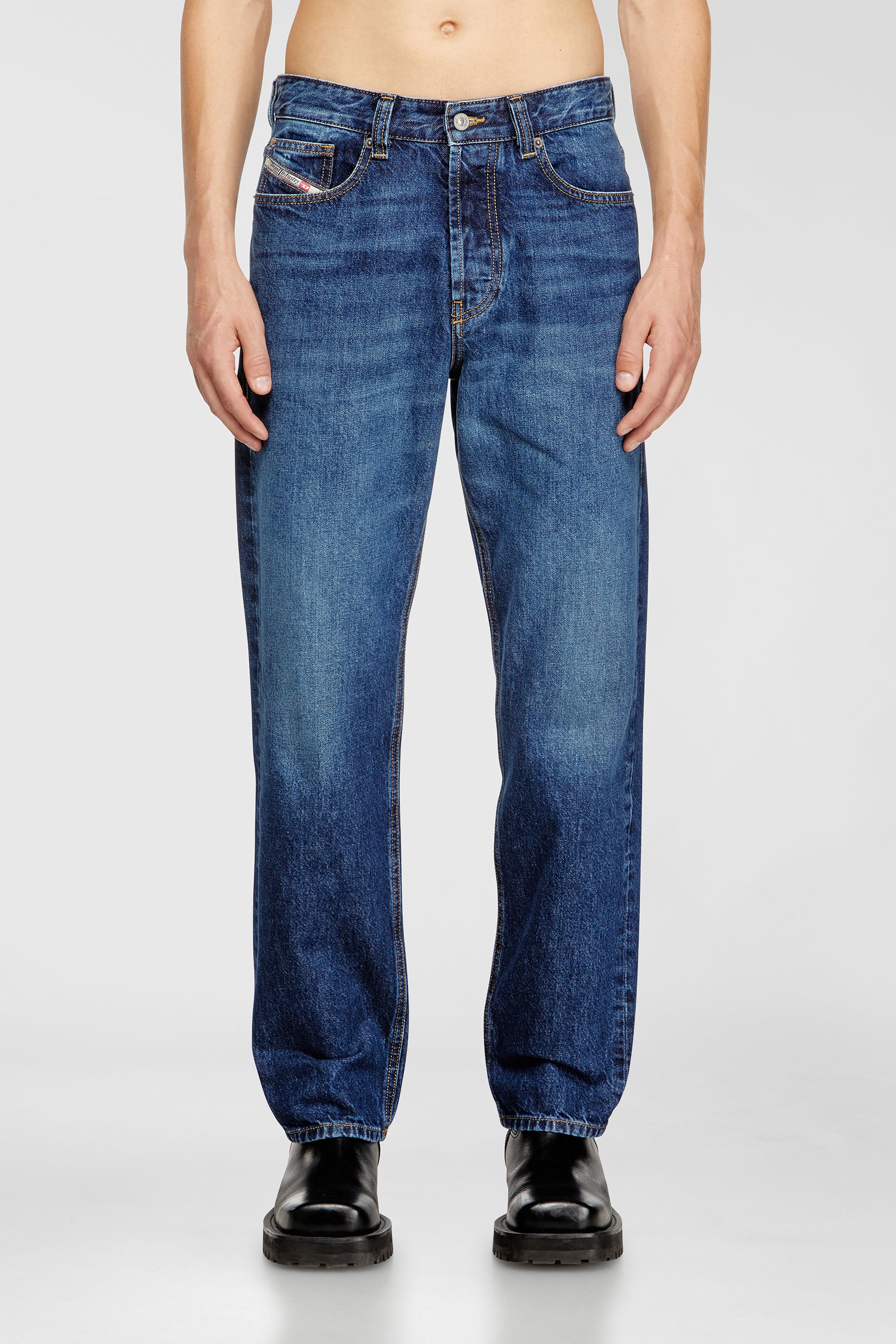 Diesel - Regular Jeans 2024 D-Macs 09I27 Hombre, Azul medio - 1