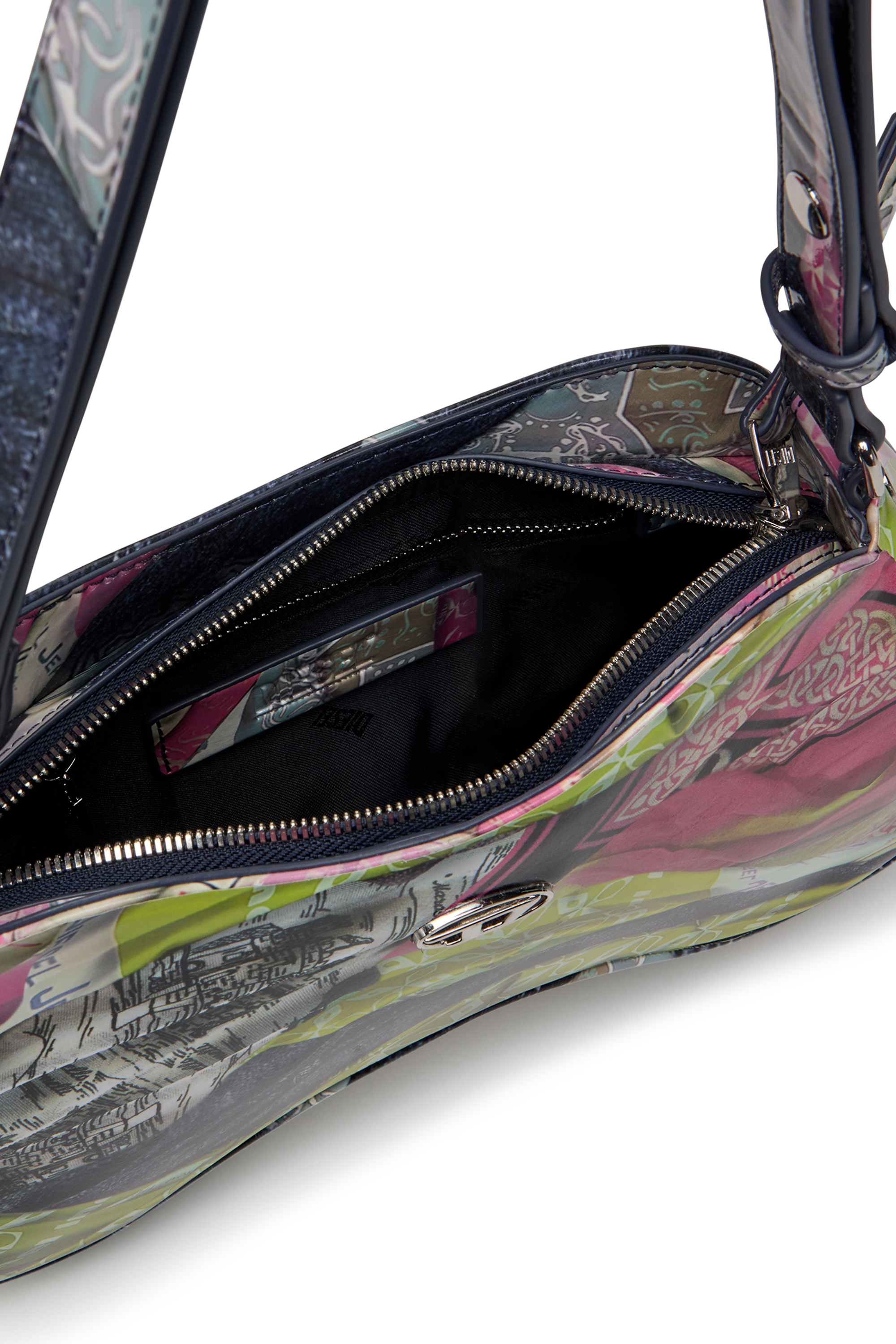 Diesel - PLAY SHOULDER, Play-Bolso de hombro brillante Mujer in Multicolor - 6