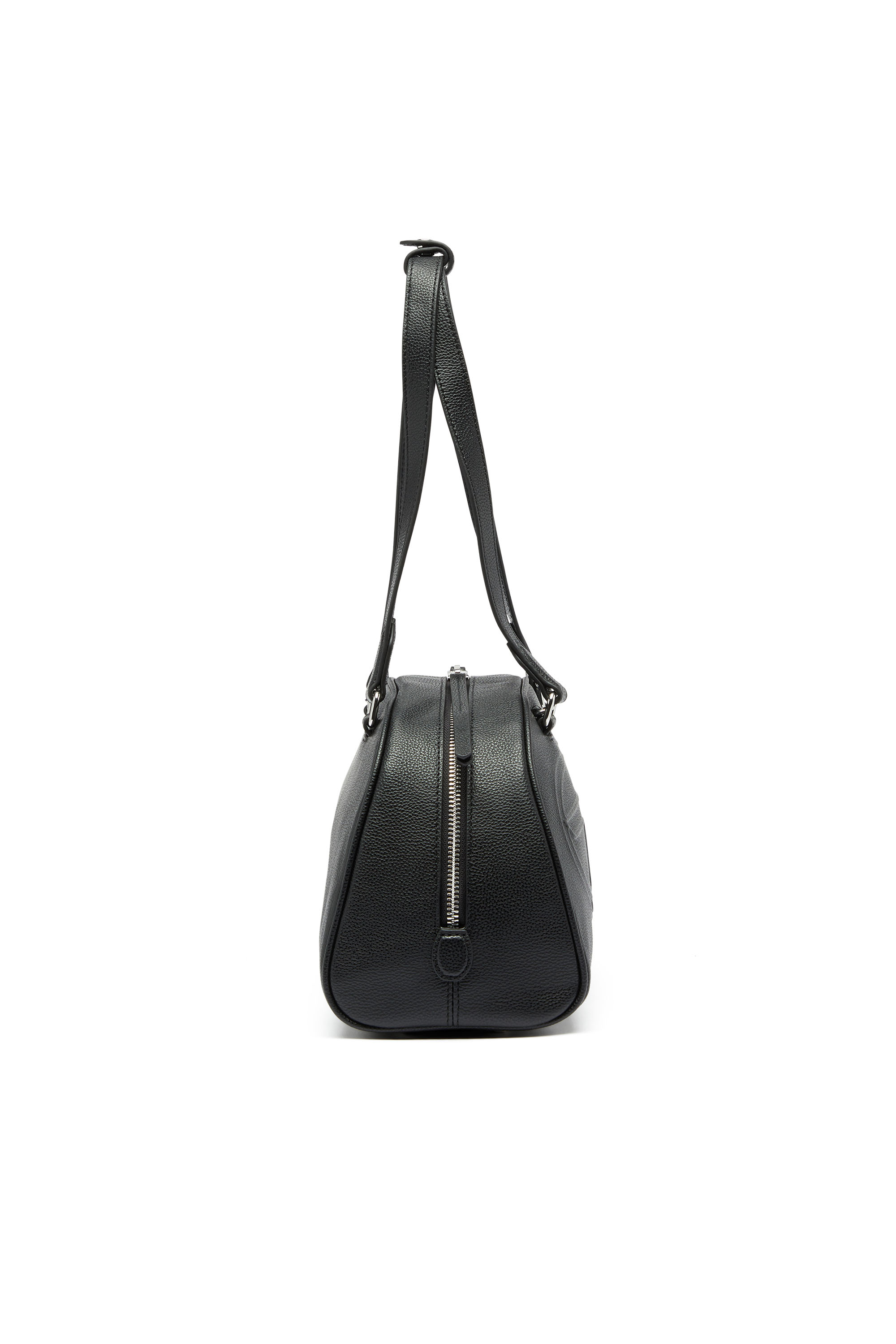 Diesel - 1DR DOME SHOULDER, 1DR Dome - Bolso Boston de piel con logo en relieve Unisex in ToBeDefined - 4