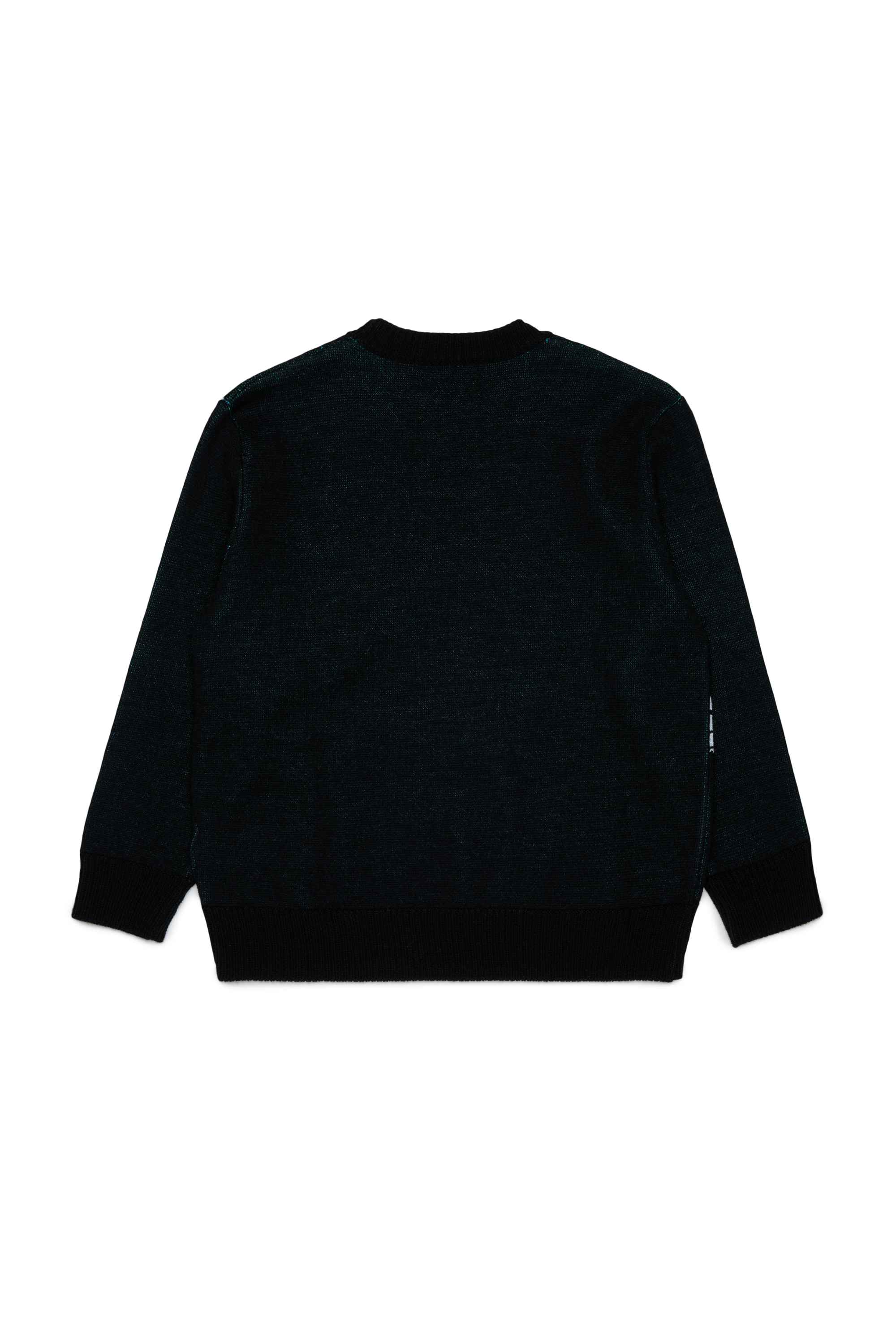 Diesel - KHILES OVER, Jersey de mezcla de lana con motivo de monta&ntilde;a Unisex in Negro - 2