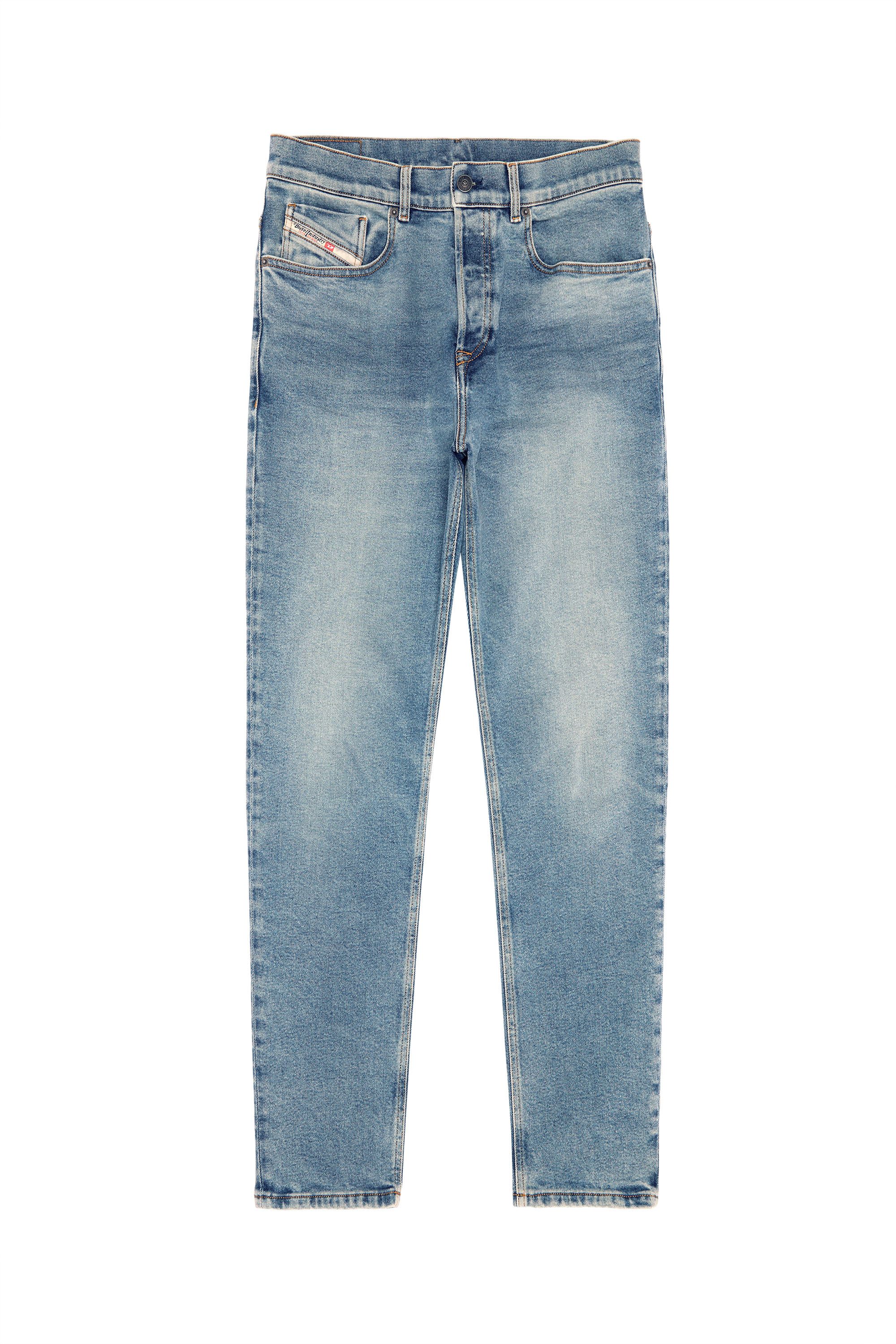 Diesel - 2005 D-FINING 09C77 Tapered Jeans, Azul Claro - Image 6