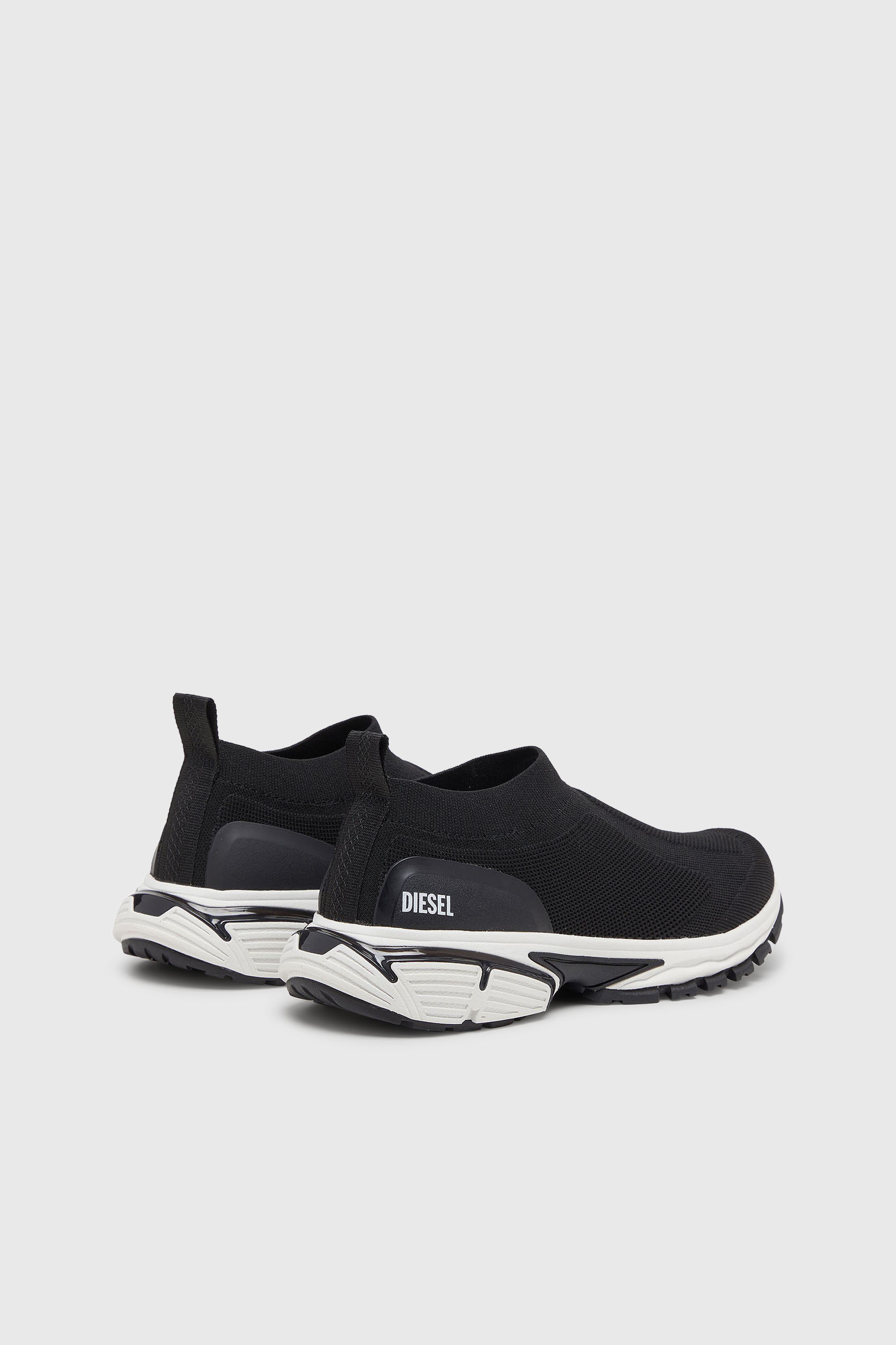 Diesel - S-PRO-V-DENSE-SOCKS, Pro-V-Dense -Zapatillas calcet&iacute;n de punto tipo slip-on Hombre in Negro - 3