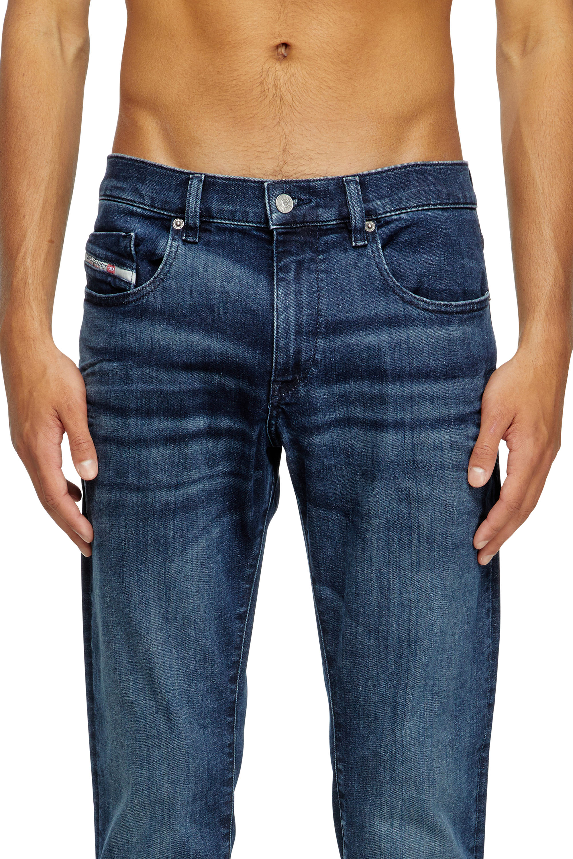 Diesel - Slim Jeans 2019 D-Strukt 0GRDJ Hombre, Azul Oscuro - 4
