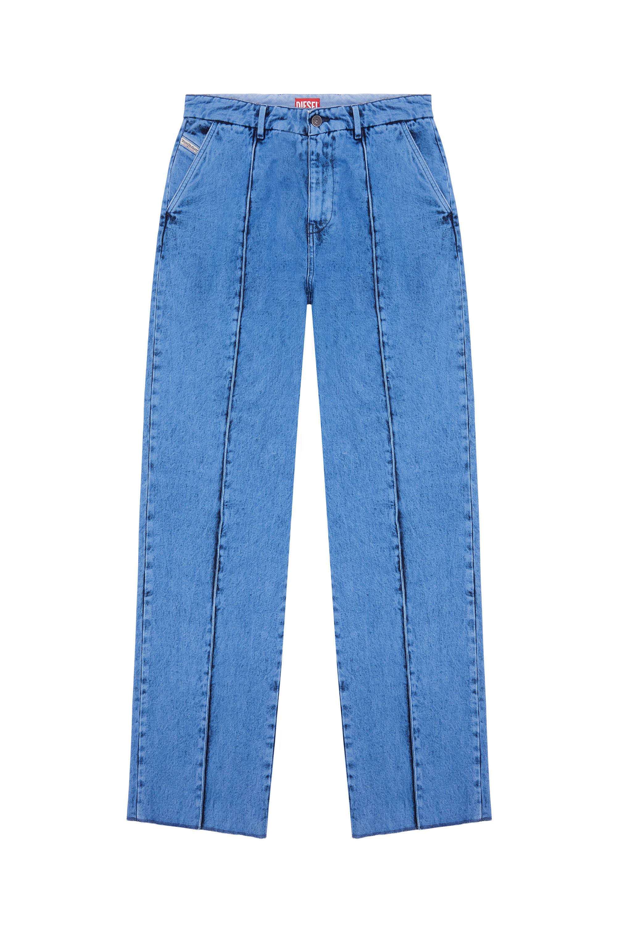 Diesel - D-Chino-Work 0EIAN Straight Jeans, Azul - Image 1
