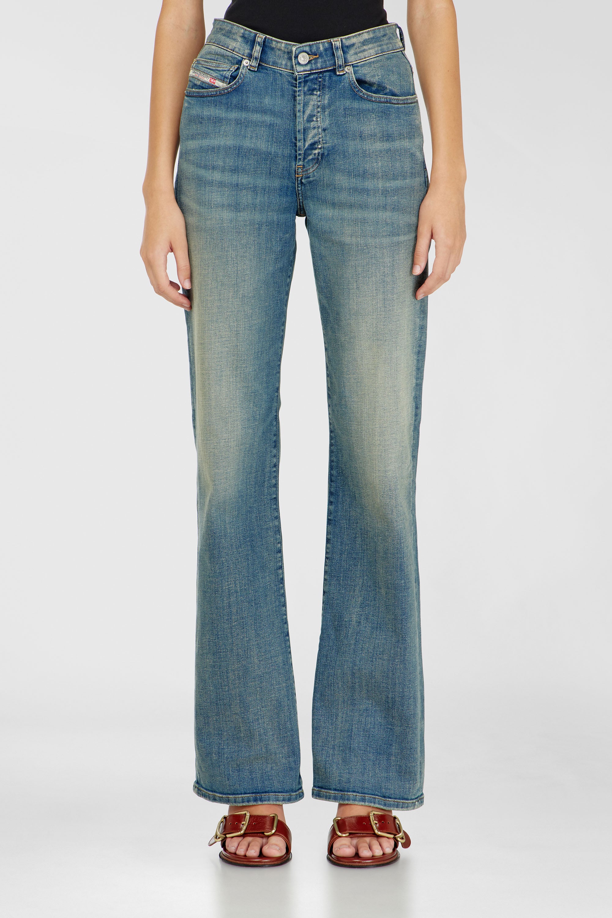 Diesel - Regular Jeans 1971 D-Sent 09N32 Mujer, Azul medio - 2