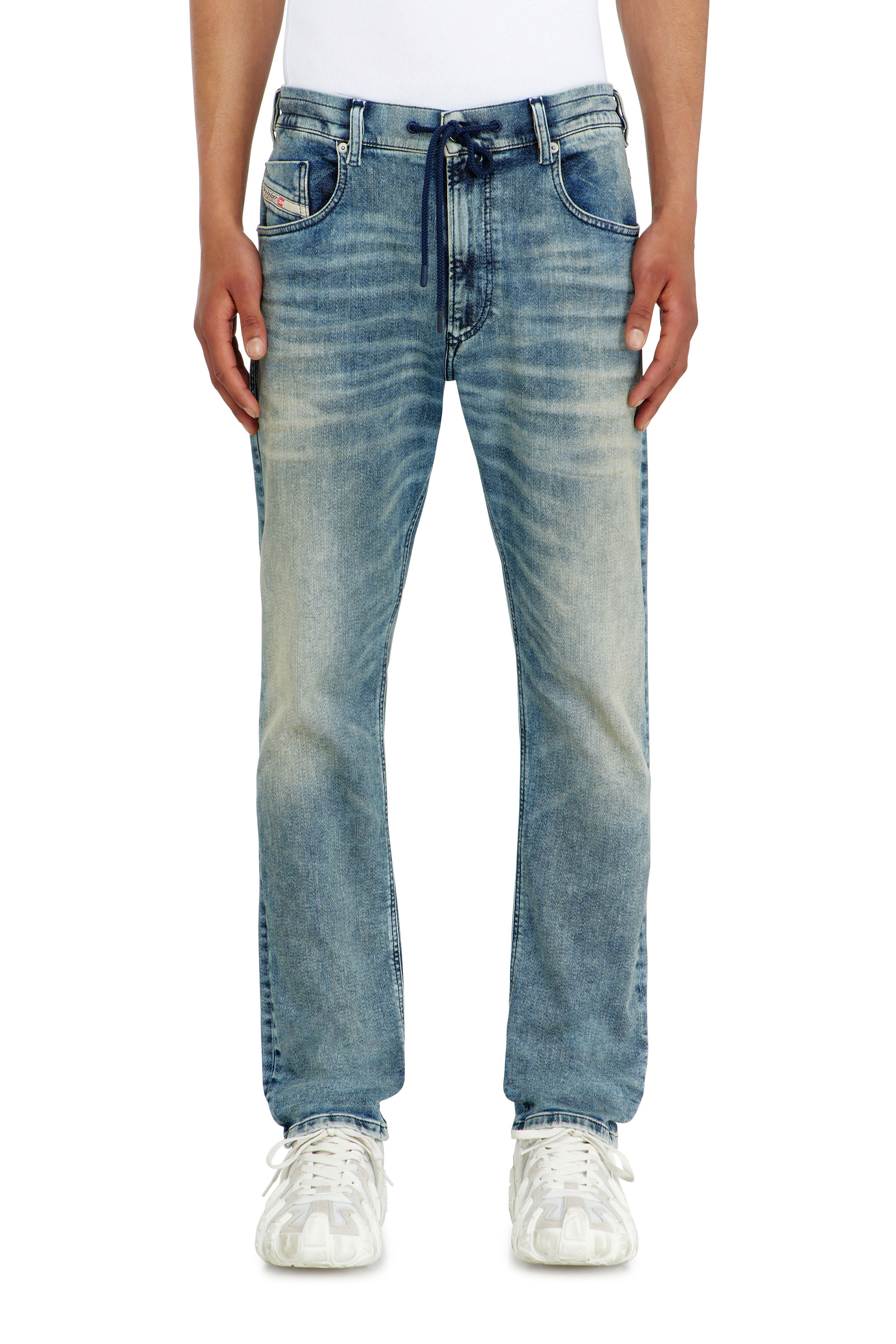 Diesel - Regular 2032 D-Krooley Joggjeans&reg; 09N63 Hombre, Azul Claro - 2