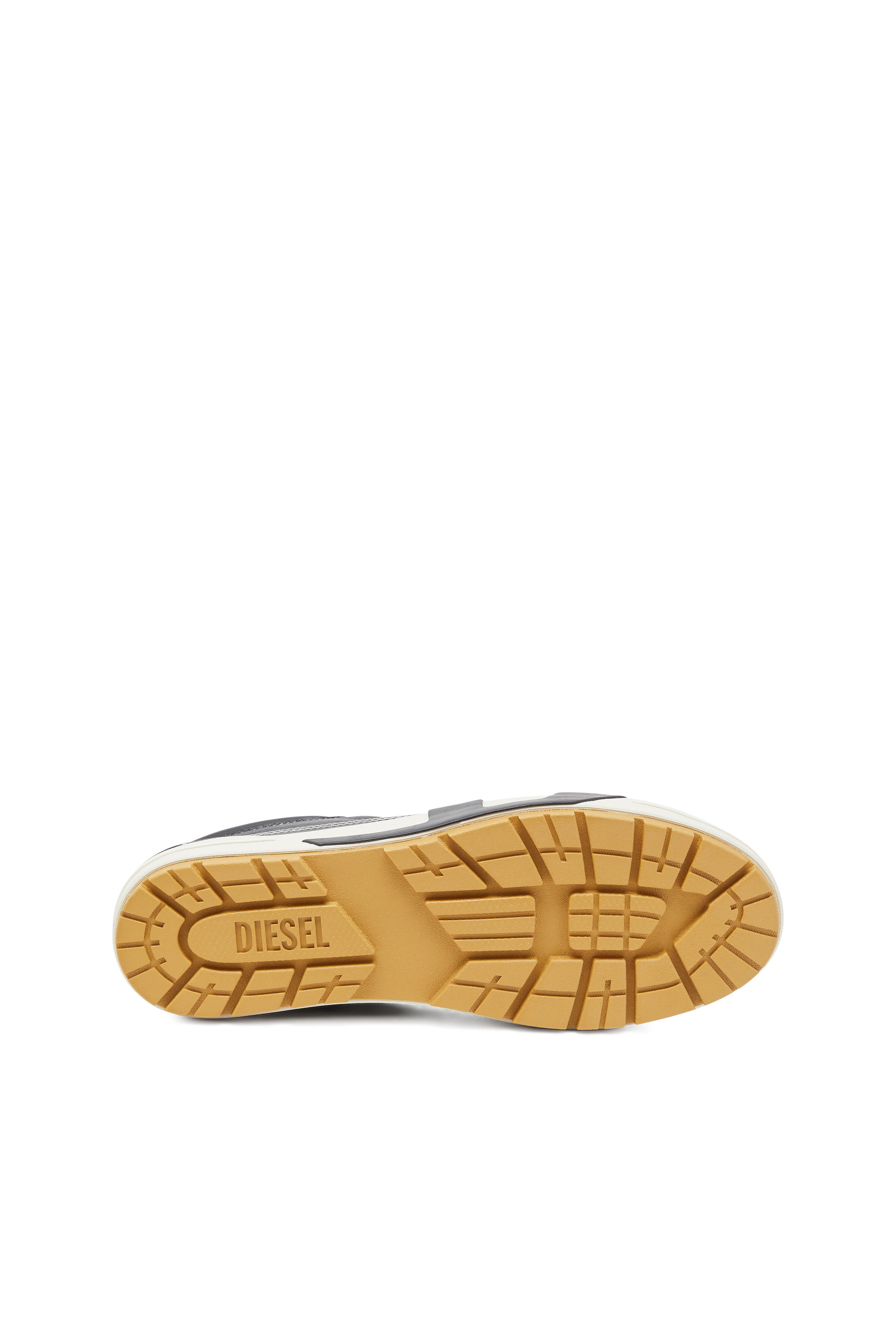 Diesel - S-D-VERSE MOCASSIN, S-D-Verse - Mocasín híbrido de cuero Hombre in Negro - 4