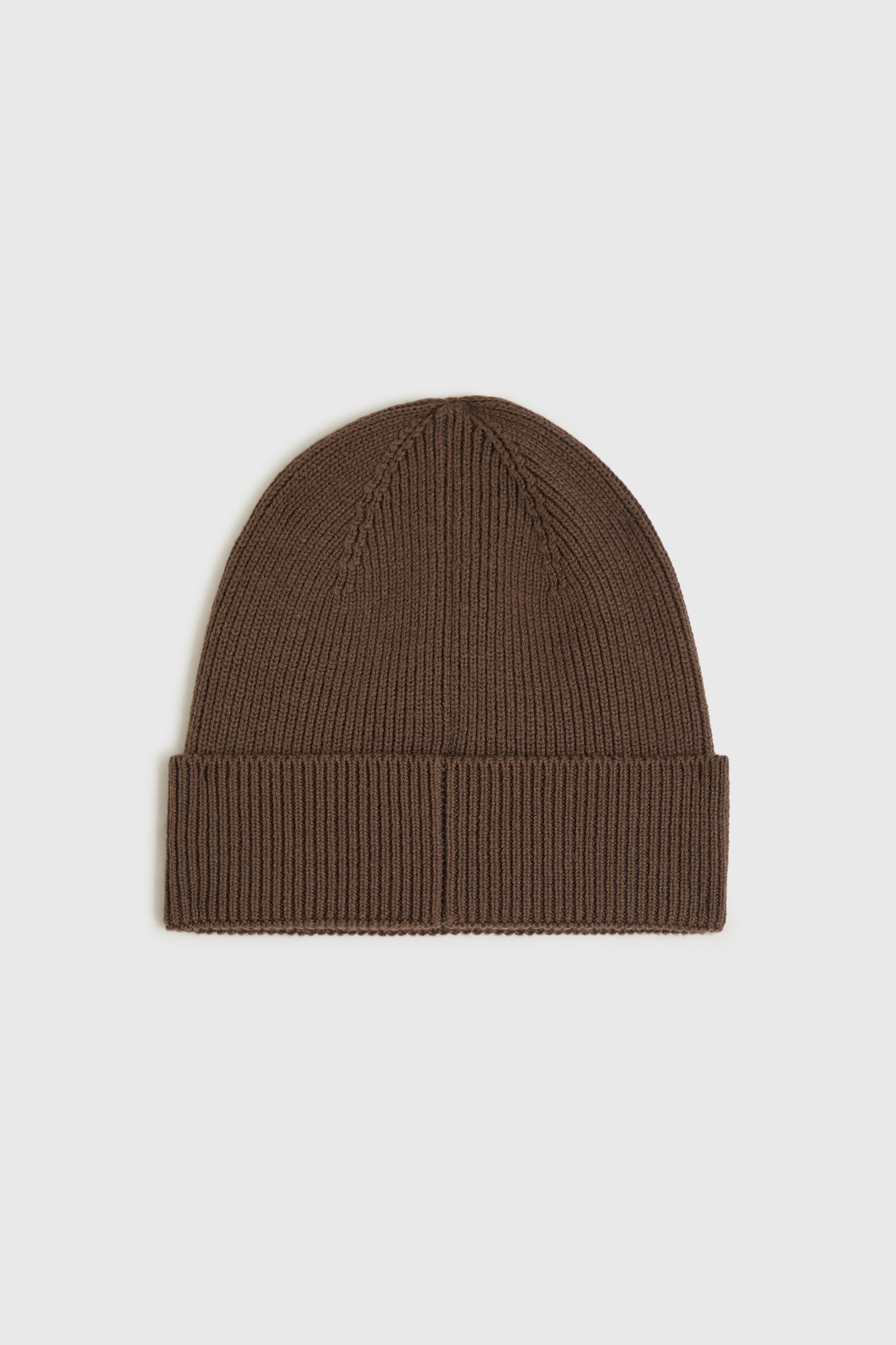 Diesel - K-CODER-FULLY B, Gorro en canal&eacute; con la D bordada Unisex in Marr&oacute;n - 2
