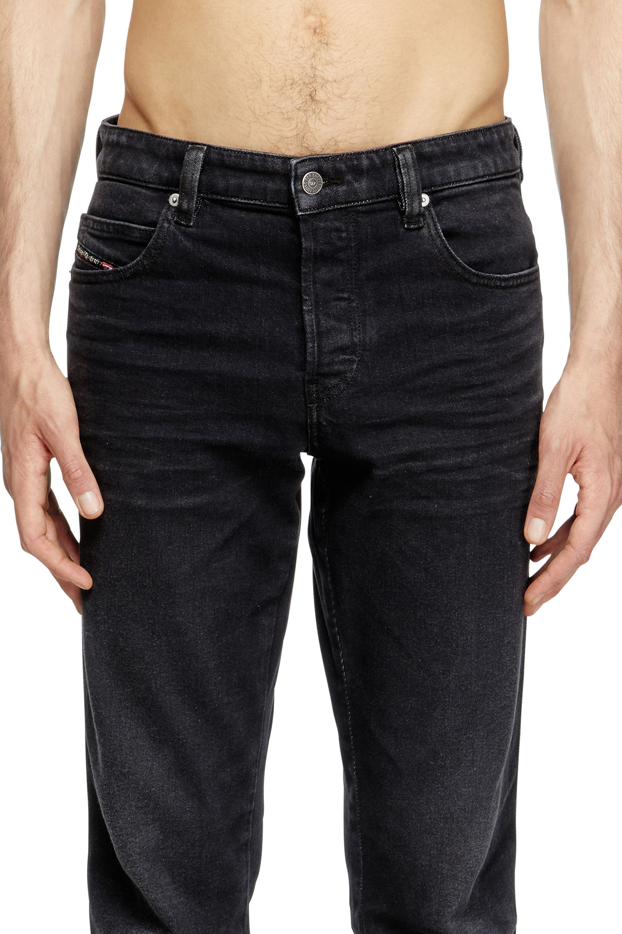 Diesel - Slim Jeans 1993 D-Vyl 0DBEG Hombre, Negro/Gris oscuro - 4