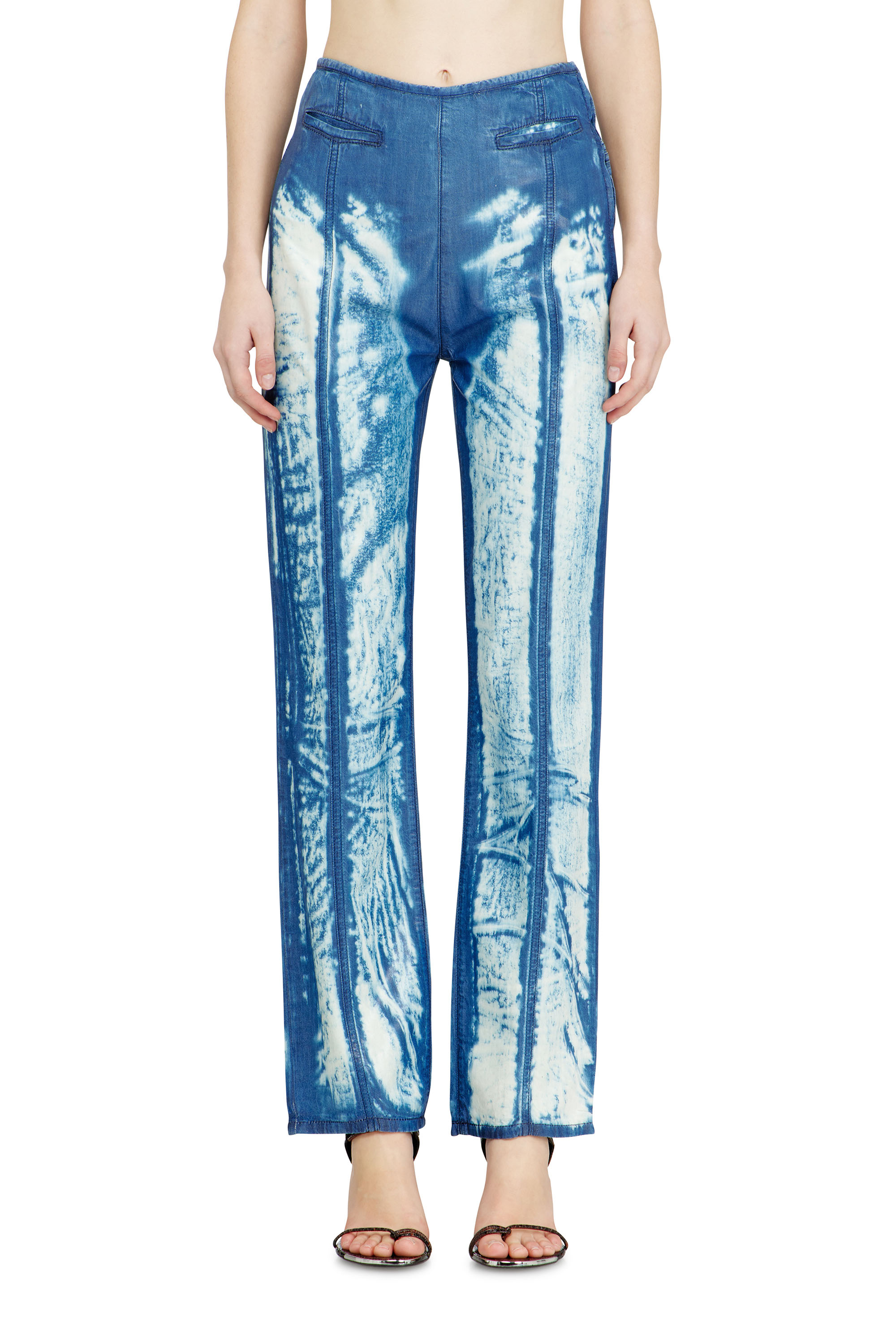 Diesel - Slim Jeans D-LYSAR 068XC Mujer, Azul medio - 1