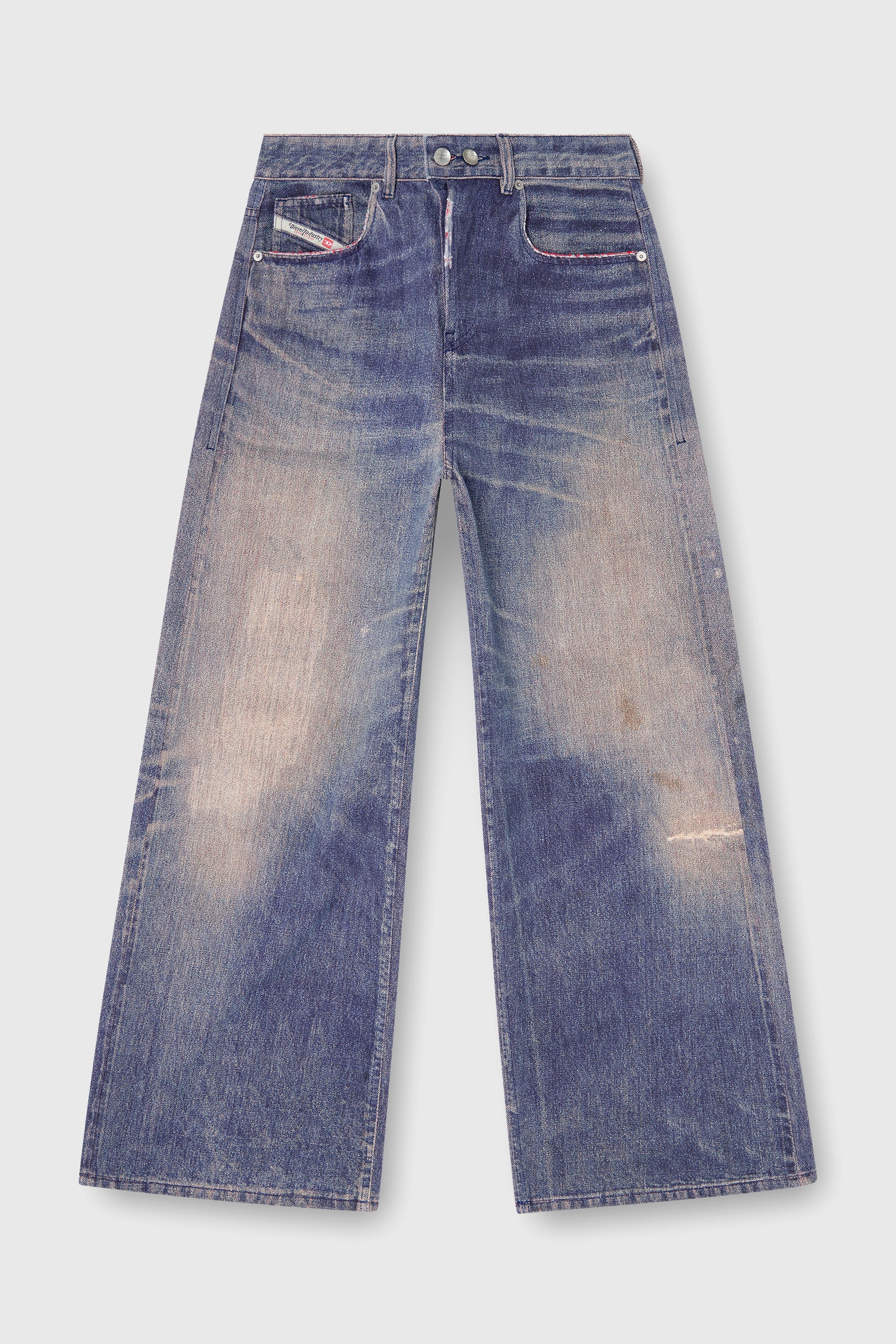 Diesel - Relaxed Jeans 1996 D-Sire 09P95 Mujer, Azul Oscuro - 2