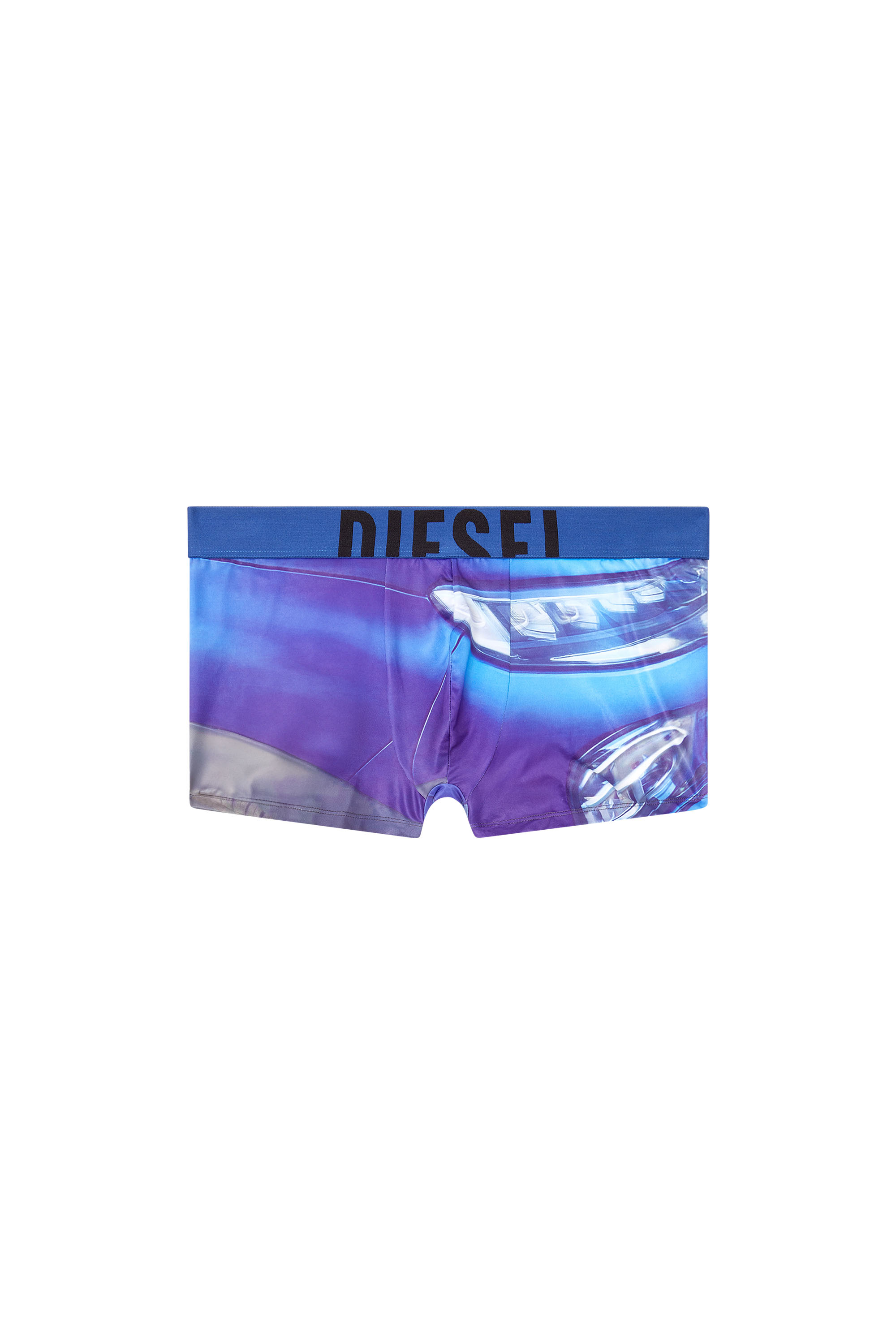 Diesel - DAMIEN-D-POP-40, Bóxers ajustados con estampado pop Hombre in Azul marino - 3