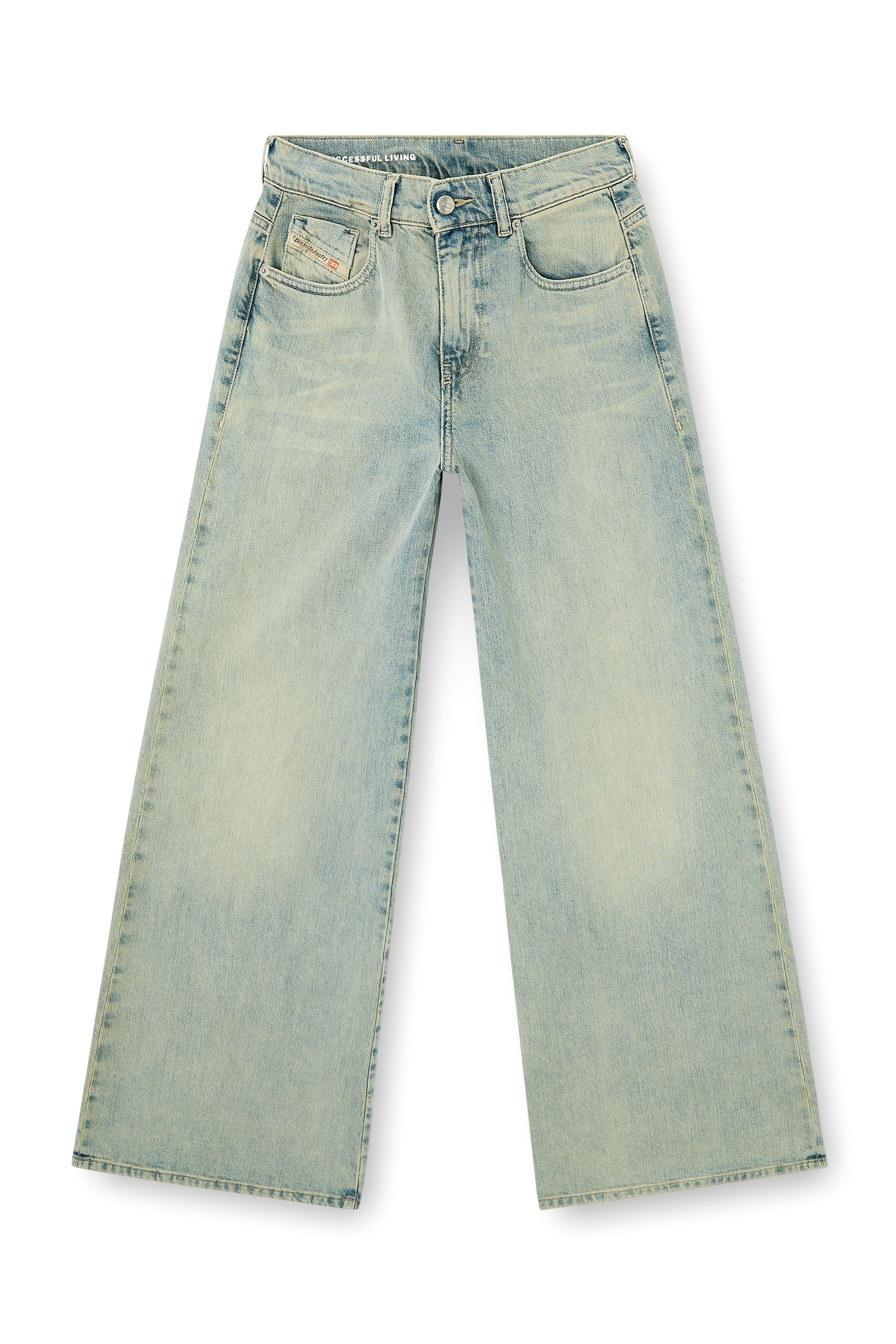 Diesel - Flare Jeans 1978 D-Akemi 09N33 Mujer, Azul Claro - 6
