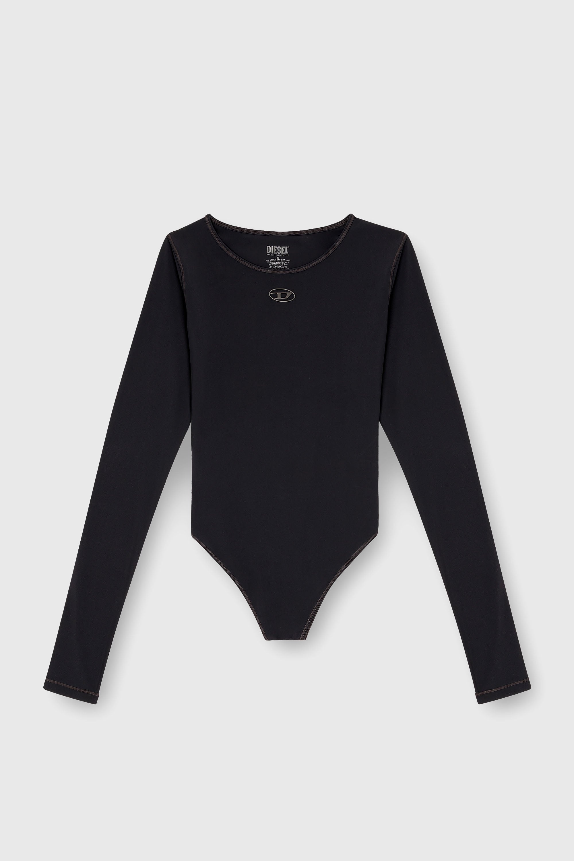 Diesel - ANGELICA-UTLT, Body con abertura Oval D Mujer in Negro - 2