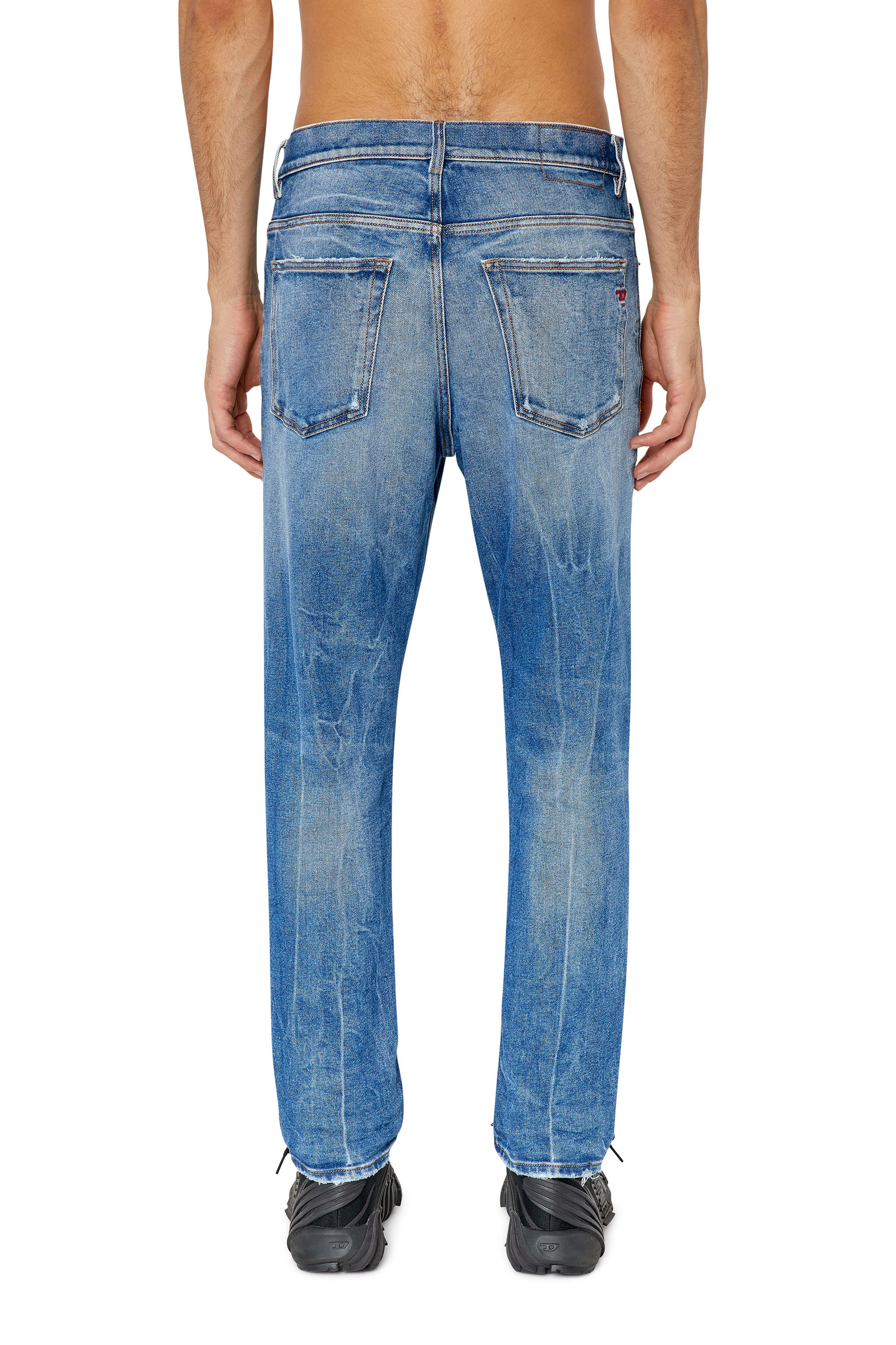 Diesel - 2005 D-FINING 09E85 Tapered Jeans, Azul Claro - Image 2