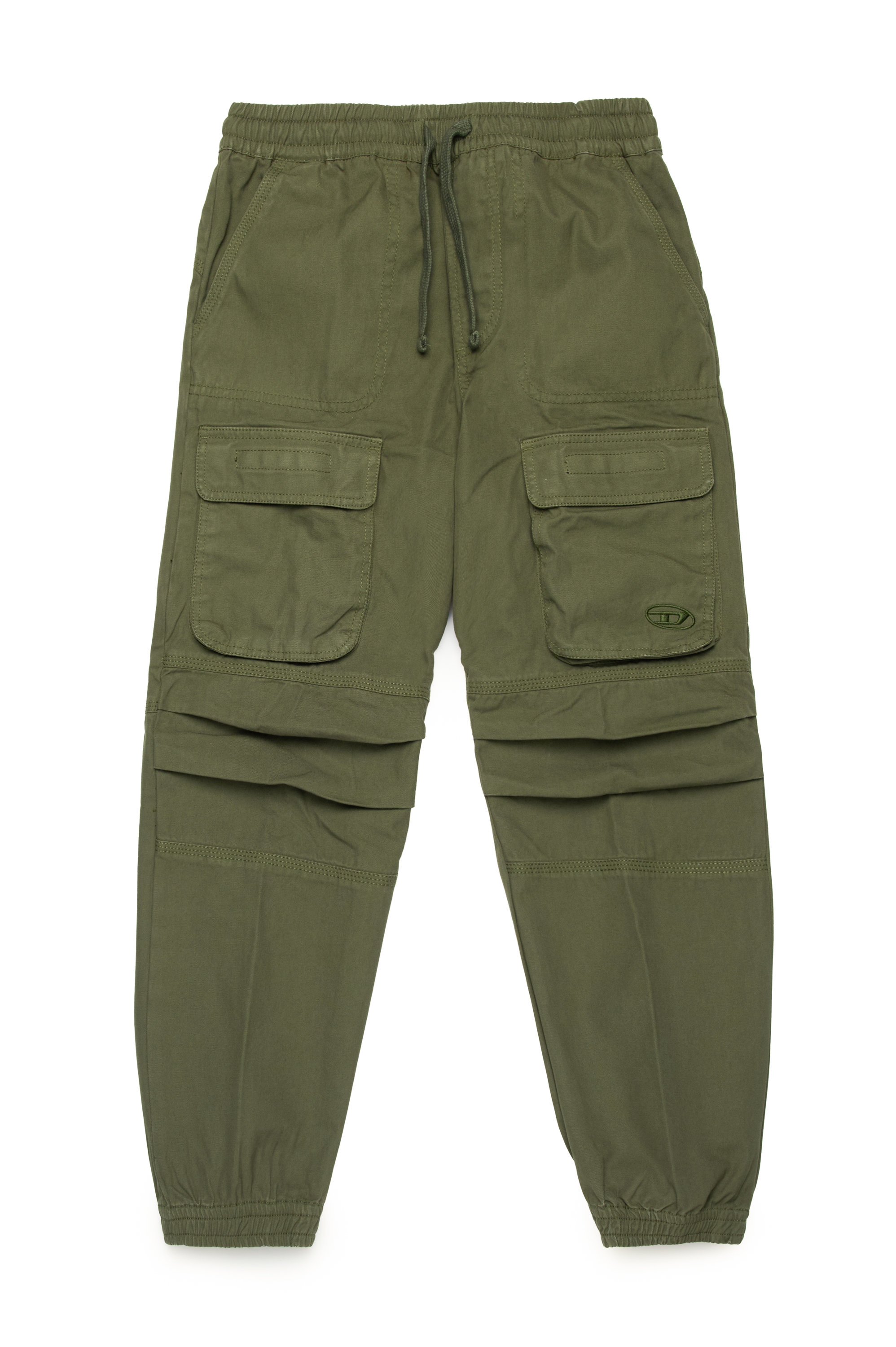 Diesel - PMIRT, Pantalones cargo de algodón Unisex in Verde - 1