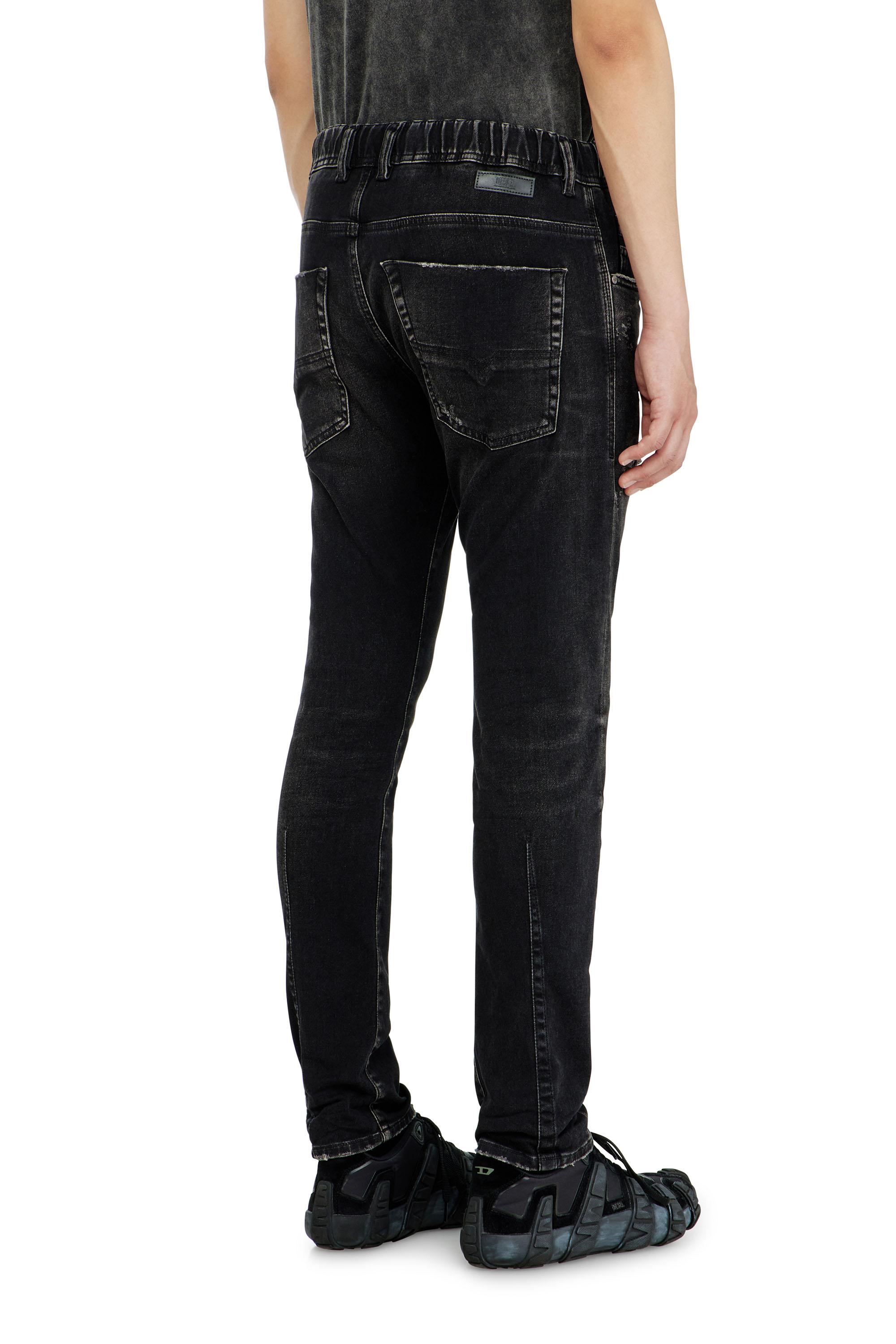 Diesel - Regular 2030 D-Krooley Joggjeans&reg; 09Q22 Hombre, Negro/Gris oscuro - 4
