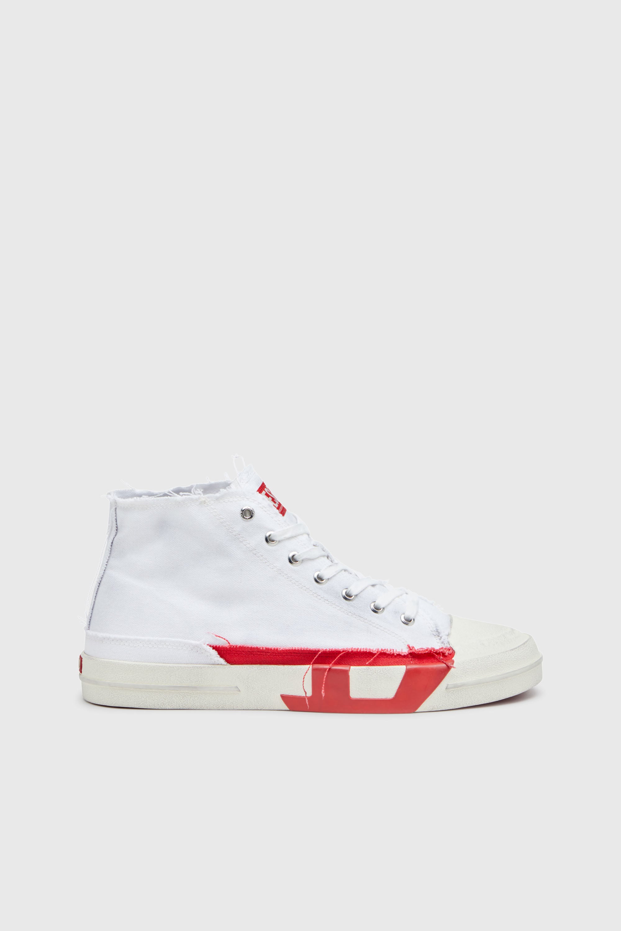 Diesel - S-D-VERSE MID, S-D-Verse-Zapatillas altas de lona con efecto desgastado Hombre in Multicolor - 1