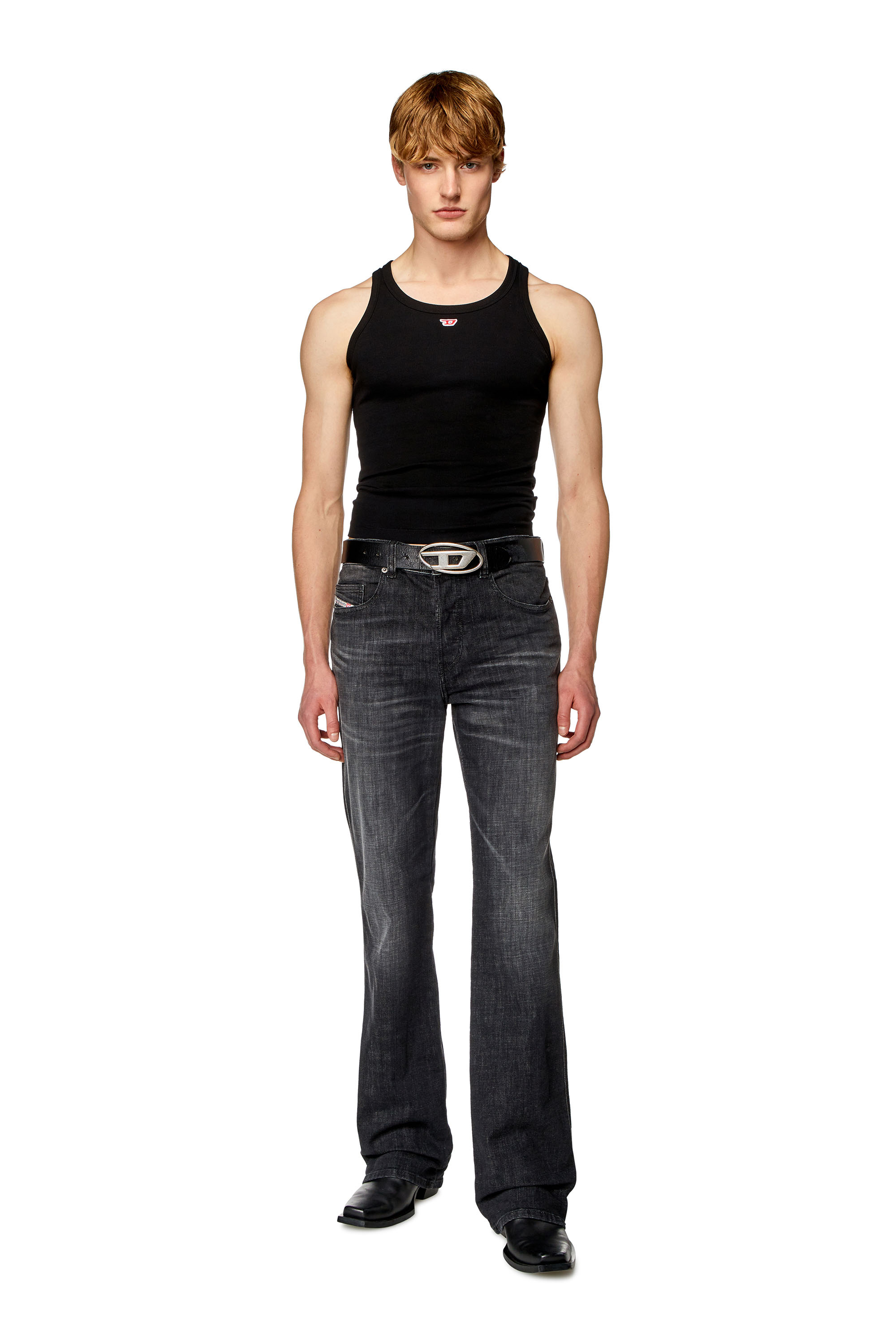 Diesel - Bootcut Jeans 1998 D-Buck 09H34, Negro/Gris oscuro - Image 1