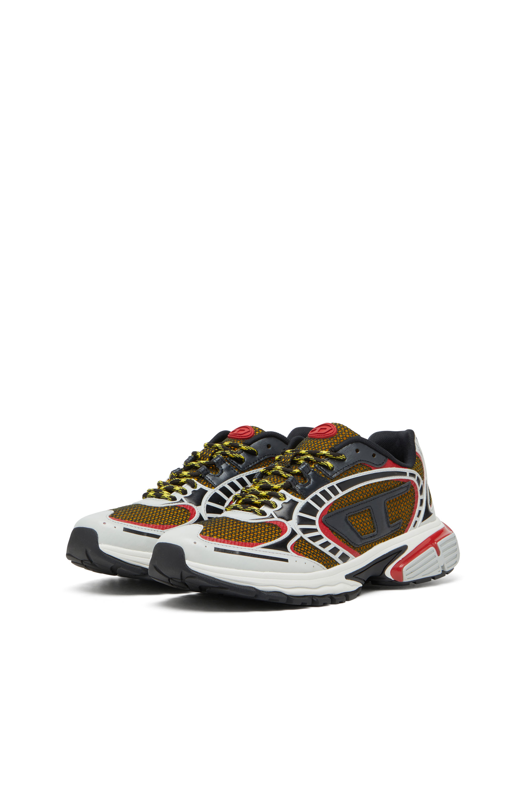 Diesel - S-PRO-V-DENSE LOW, S-Pro-V-Dense-Deportivas de malla con logotipo Oval D Hombre in Multicolor - 8