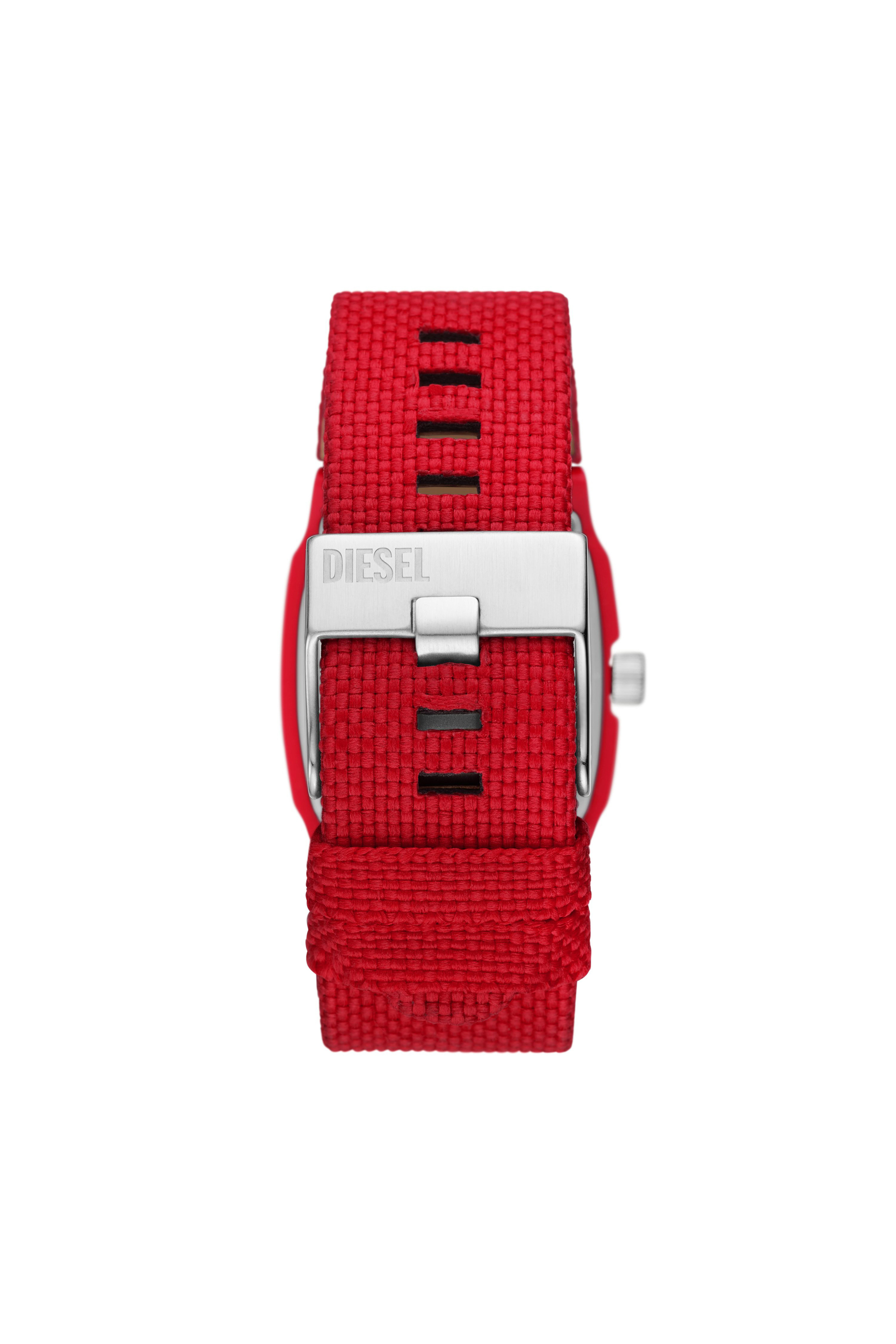 Diesel - DZ2168, Reloj Cliffhanger Solar Red Hombre in Rojo - 2