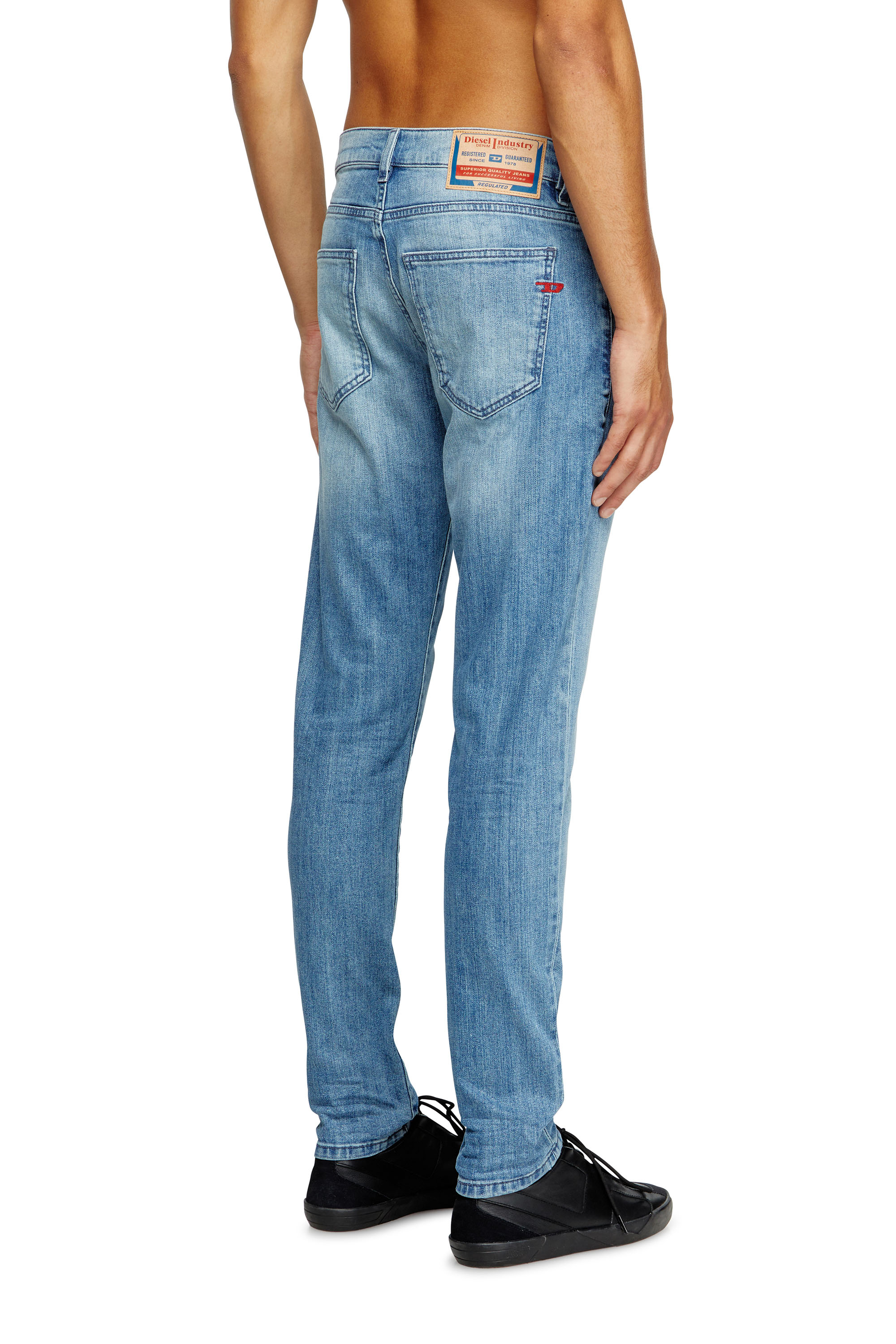 Diesel - Slim Jeans 2019 D-Strukt 0GRDI Hombre, Azul Claro - 5