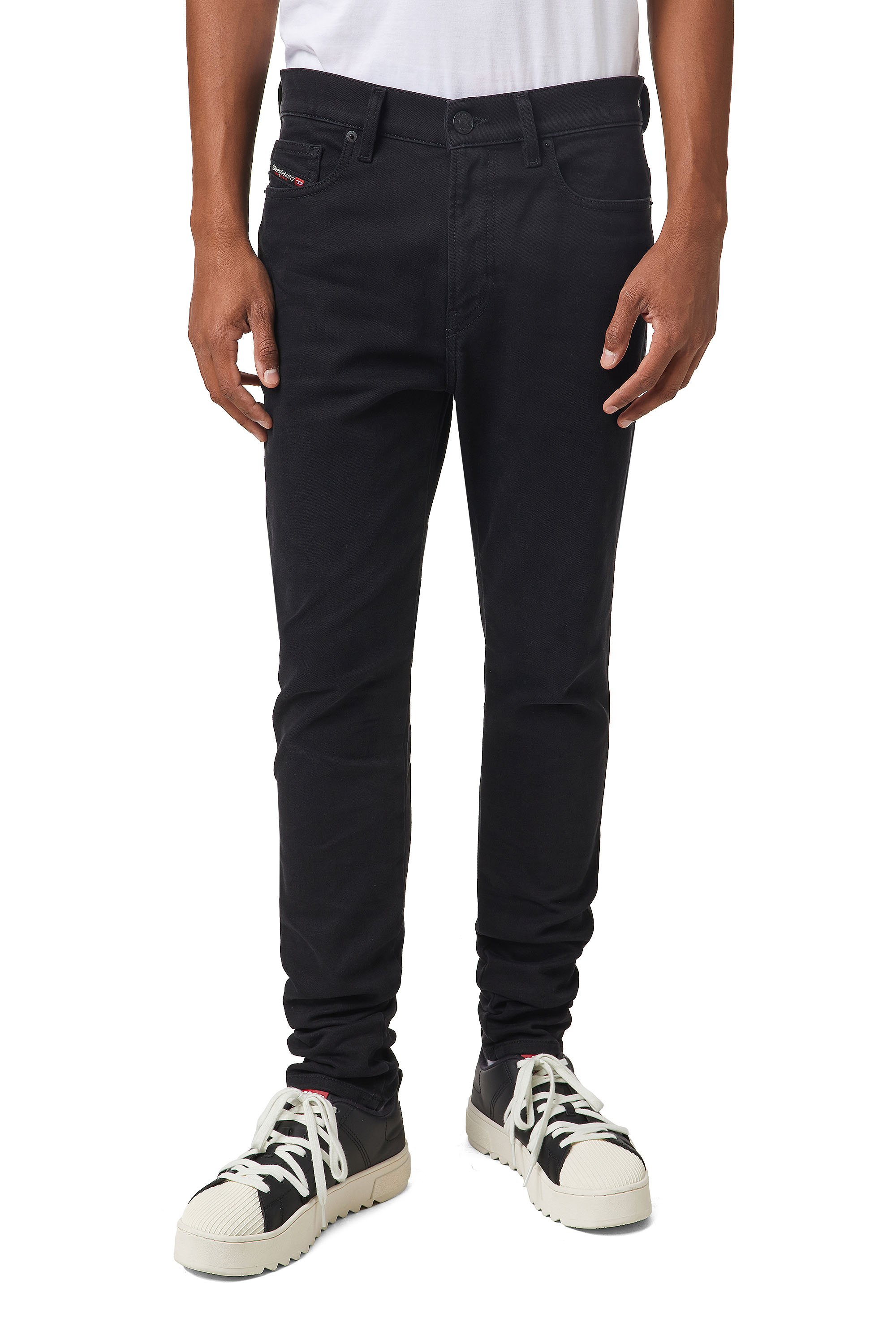 D-Amny JoggJeans® Z9A29, Negro/Gris oscuro - Vaqueros