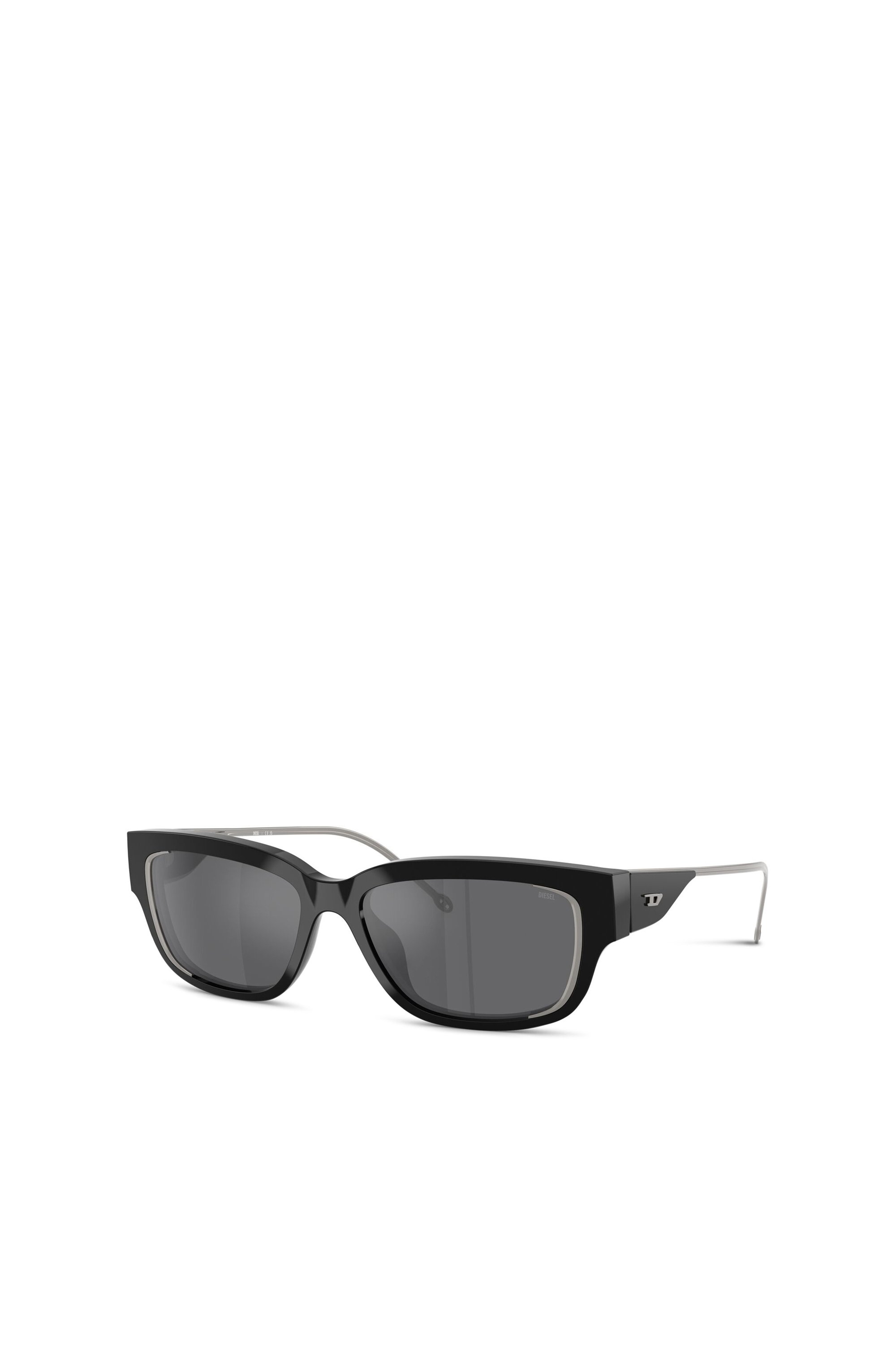 Diesel - 0DL2002 SIZE 56, Gafas rectangulares Unisex in Gris - 4