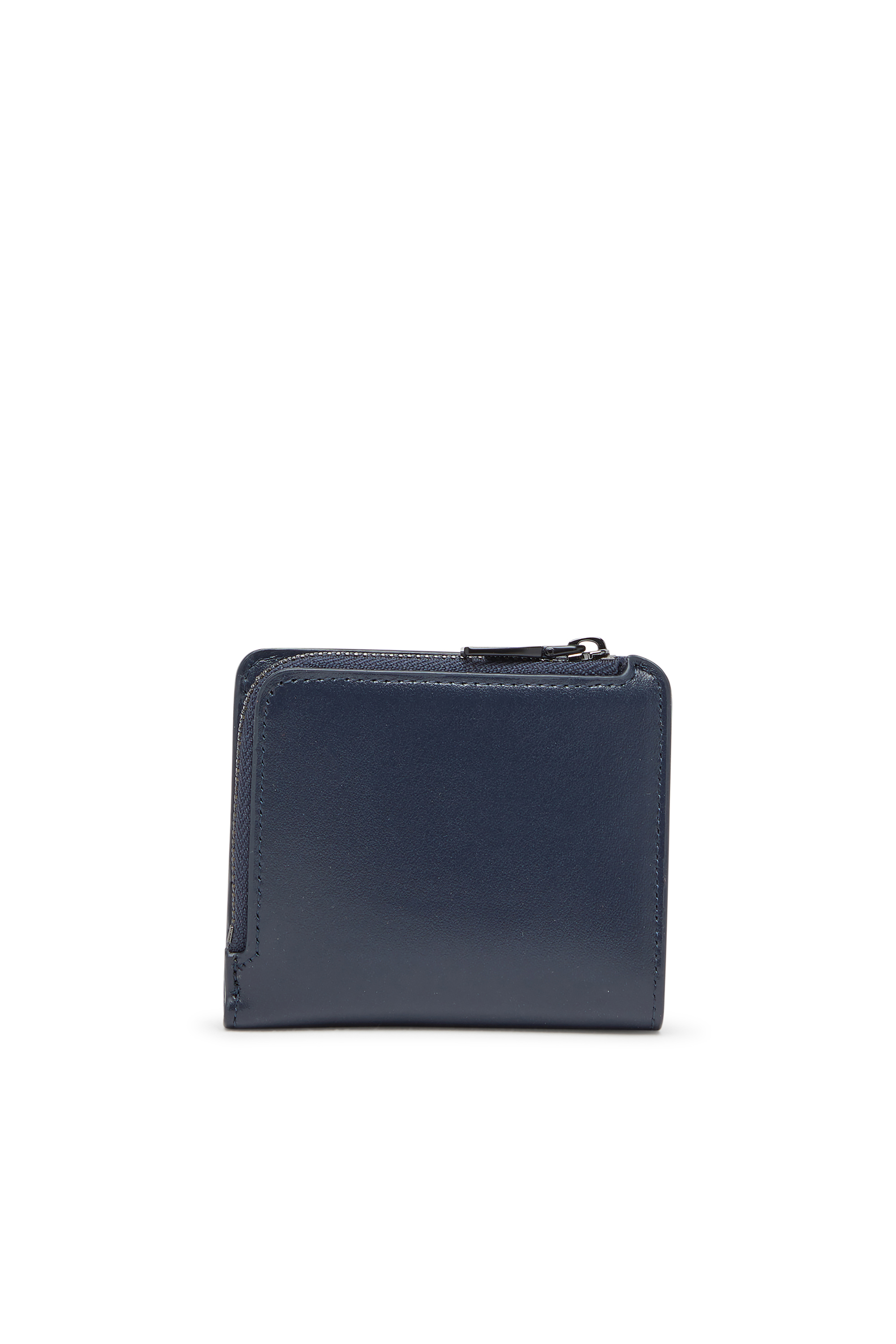 Diesel - HOLI -D BI FOLD ZIP L, Tarjetero de cuero con cremallera Hombre in Azul marino - 2