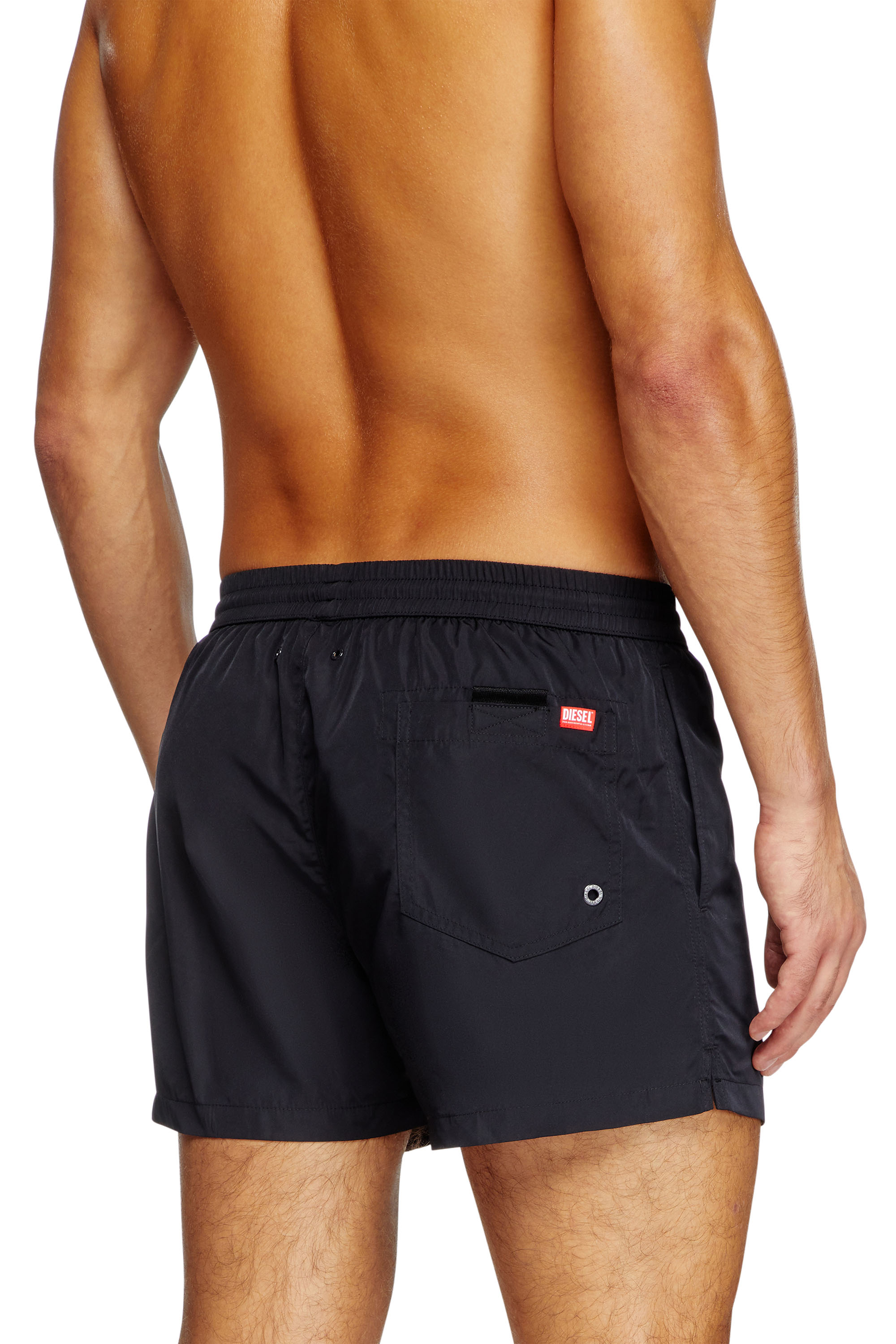 Diesel - MARIO-34-D-CORE, Bañadores con estampado de logotipo Hombre in Negro - 3