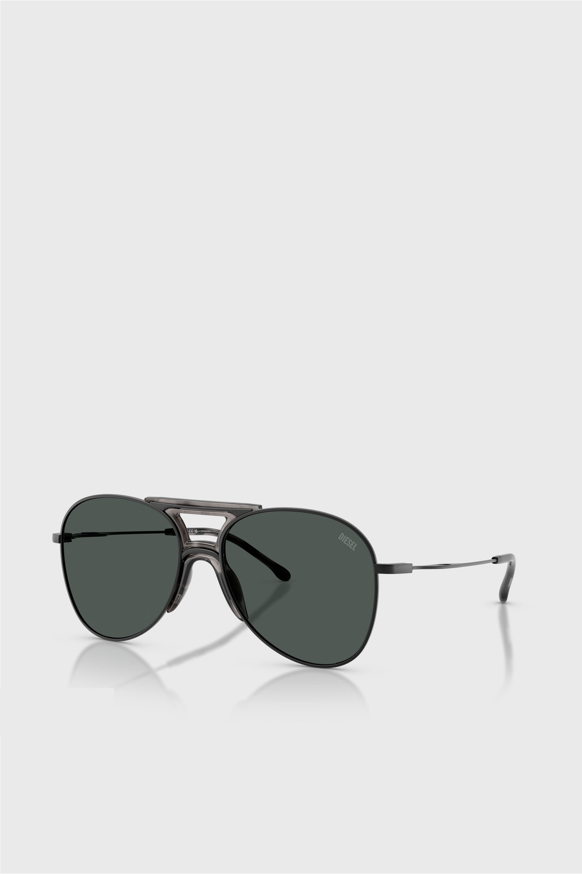 Diesel - 0DL1022T, Gafas de sol piloto Unisex in Negro - 2