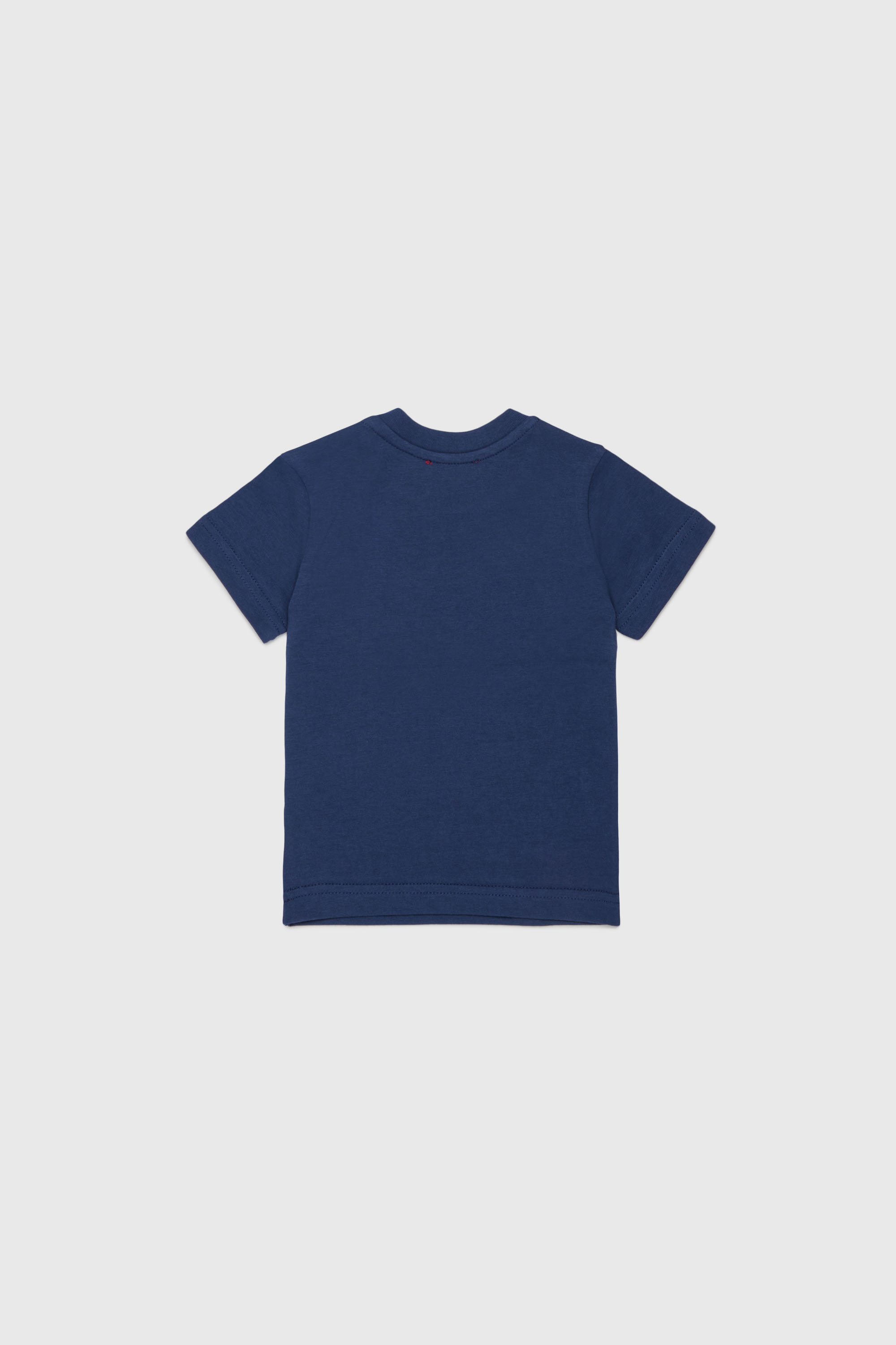 Diesel - TSINB, Camiseta de algod&oacute;n con estampado de eslogan Hombre in Azul marino - 2