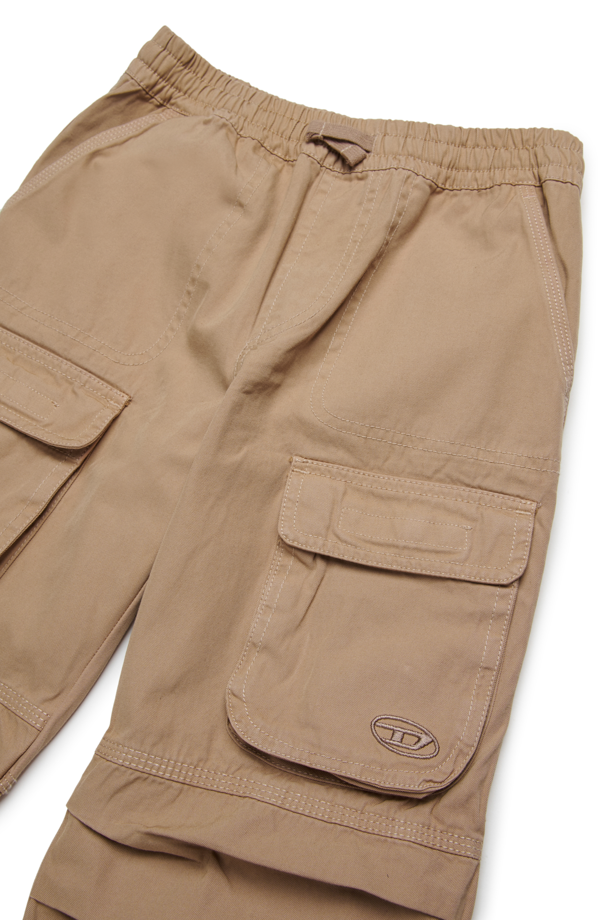 Diesel - PMIRT, Pantalones cargo de algodón Unisex in Marrón - 3