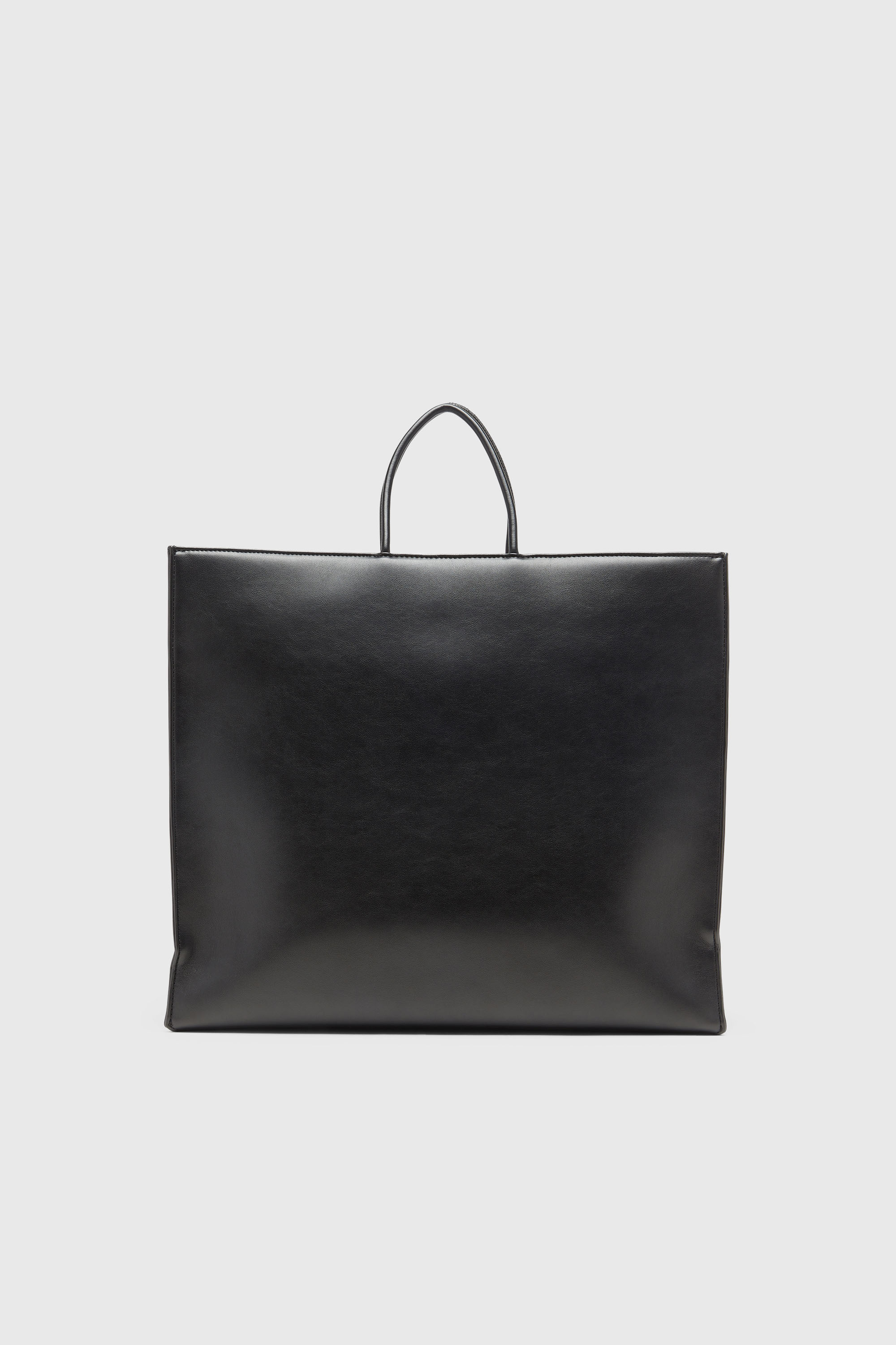 Diesel - DSL 3D SHOPPER EW X, Dsl 3D-Bolso de compras con logotipo en relieve Unisex in Negro - 3