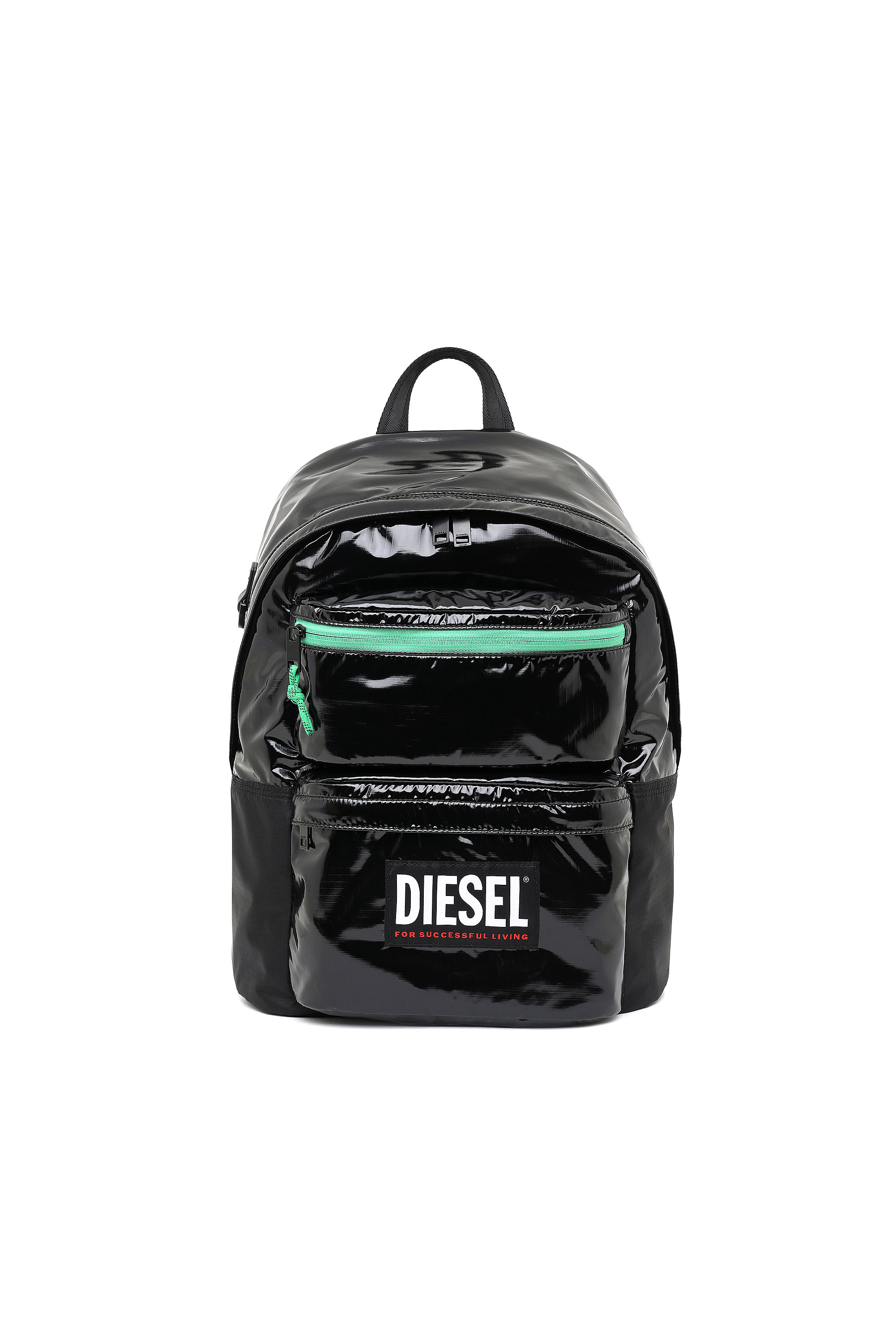 RODYO PAT, Negro/Verde - Mochilas