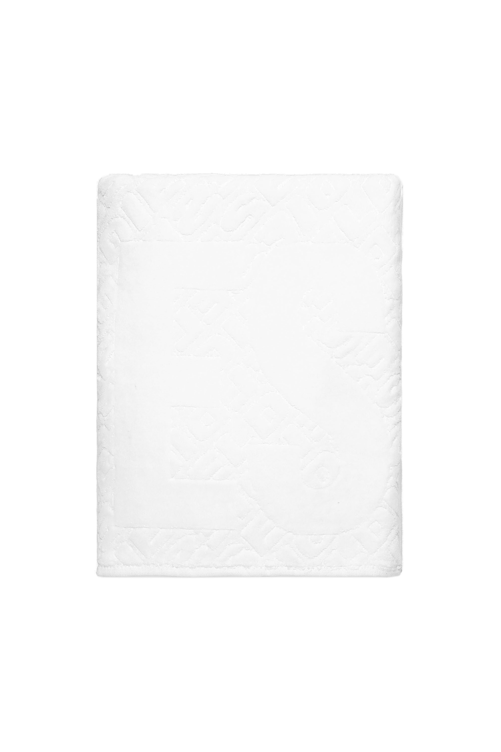 Diesel - TELO 3DLOGO        95X150, Toalla de gimnasio 3D LOGO Unisex in Blanco - 1