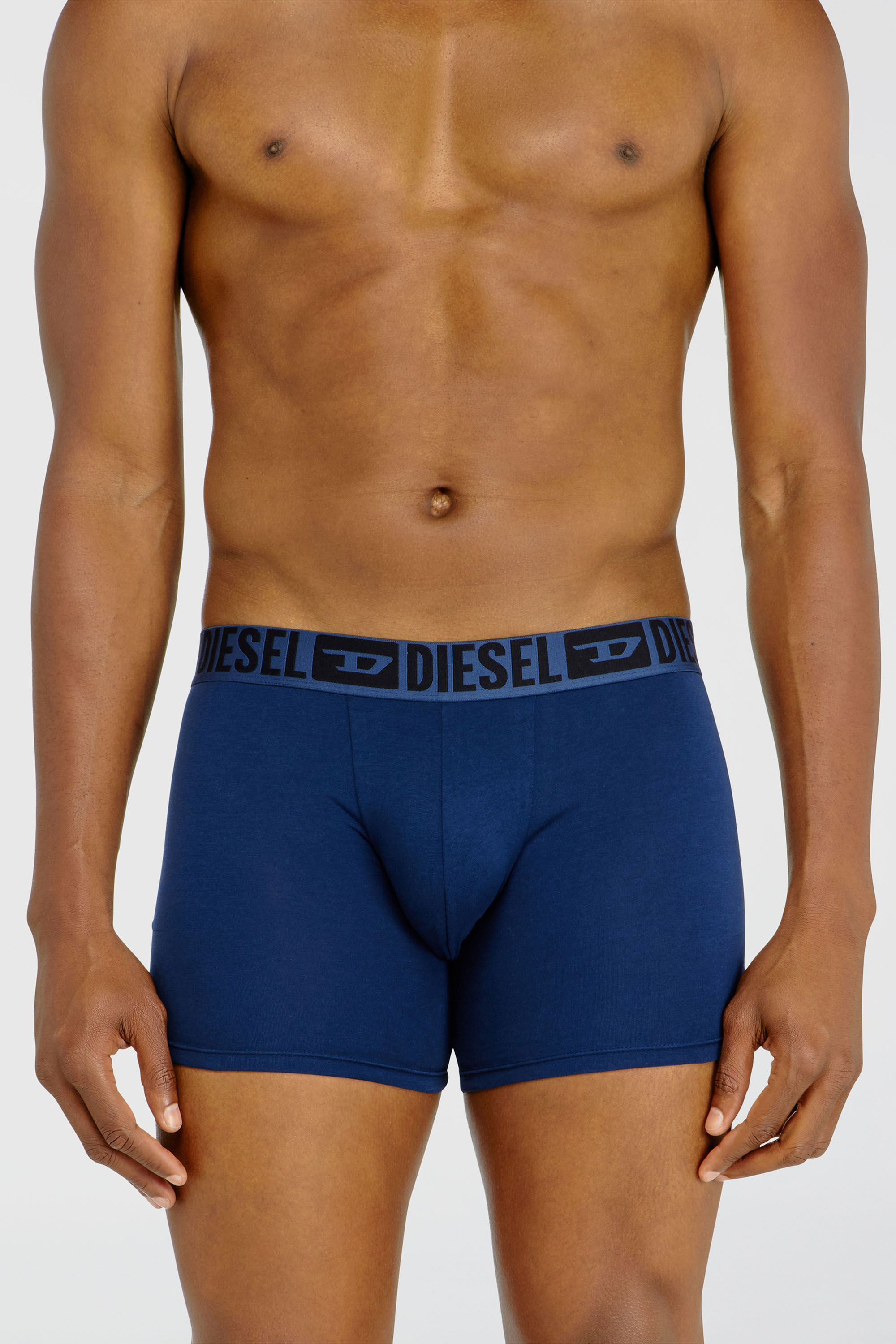 Diesel - SEBASTIAN-D-CORE-3PACK, Paquete de tres b&oacute;xers largos de algod&oacute;n stretch Hombre in Multicolor - 2