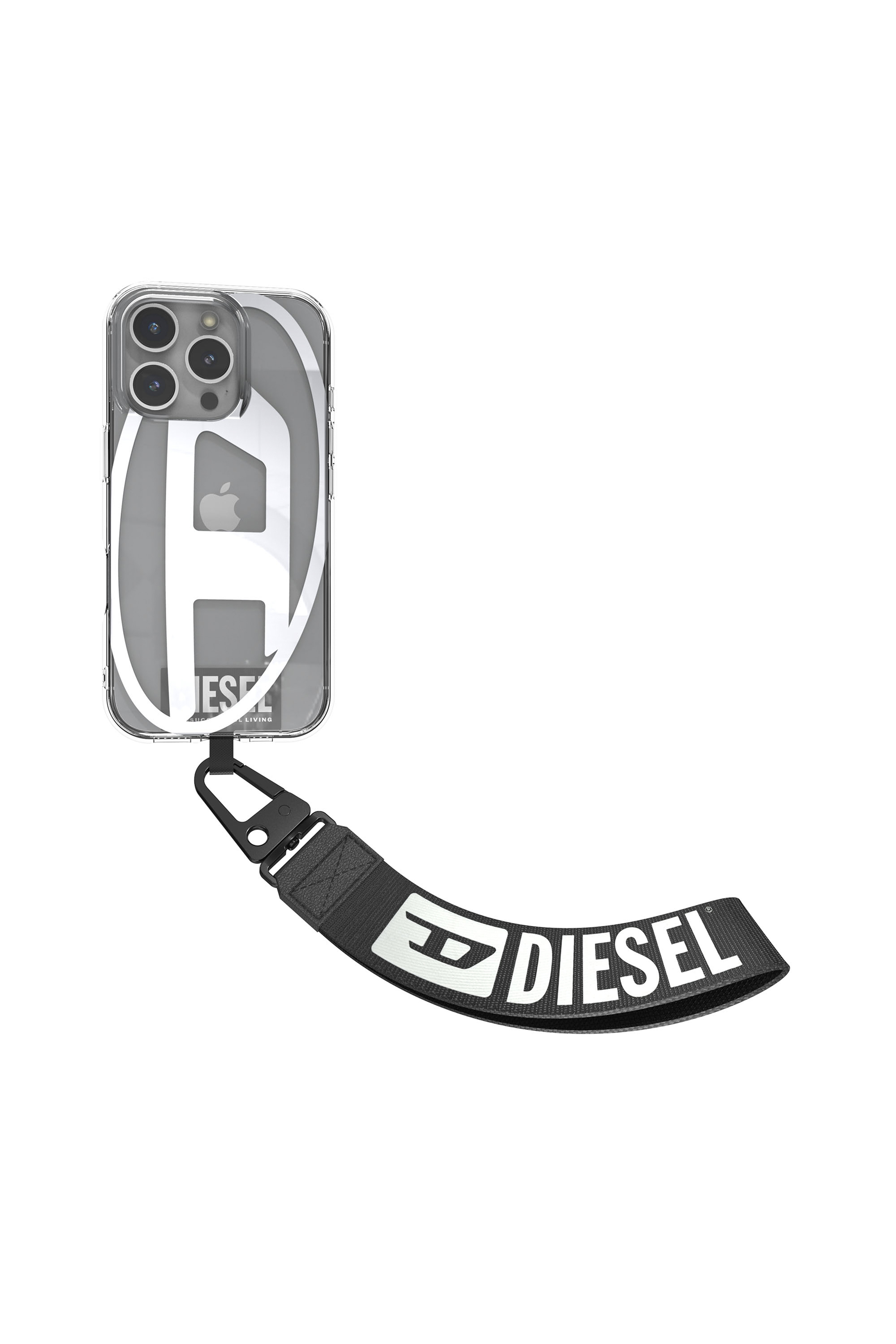 Diesel - 60191 WRIST STRAP, Muñequera universal para smartphone Unisex in Negro - 3