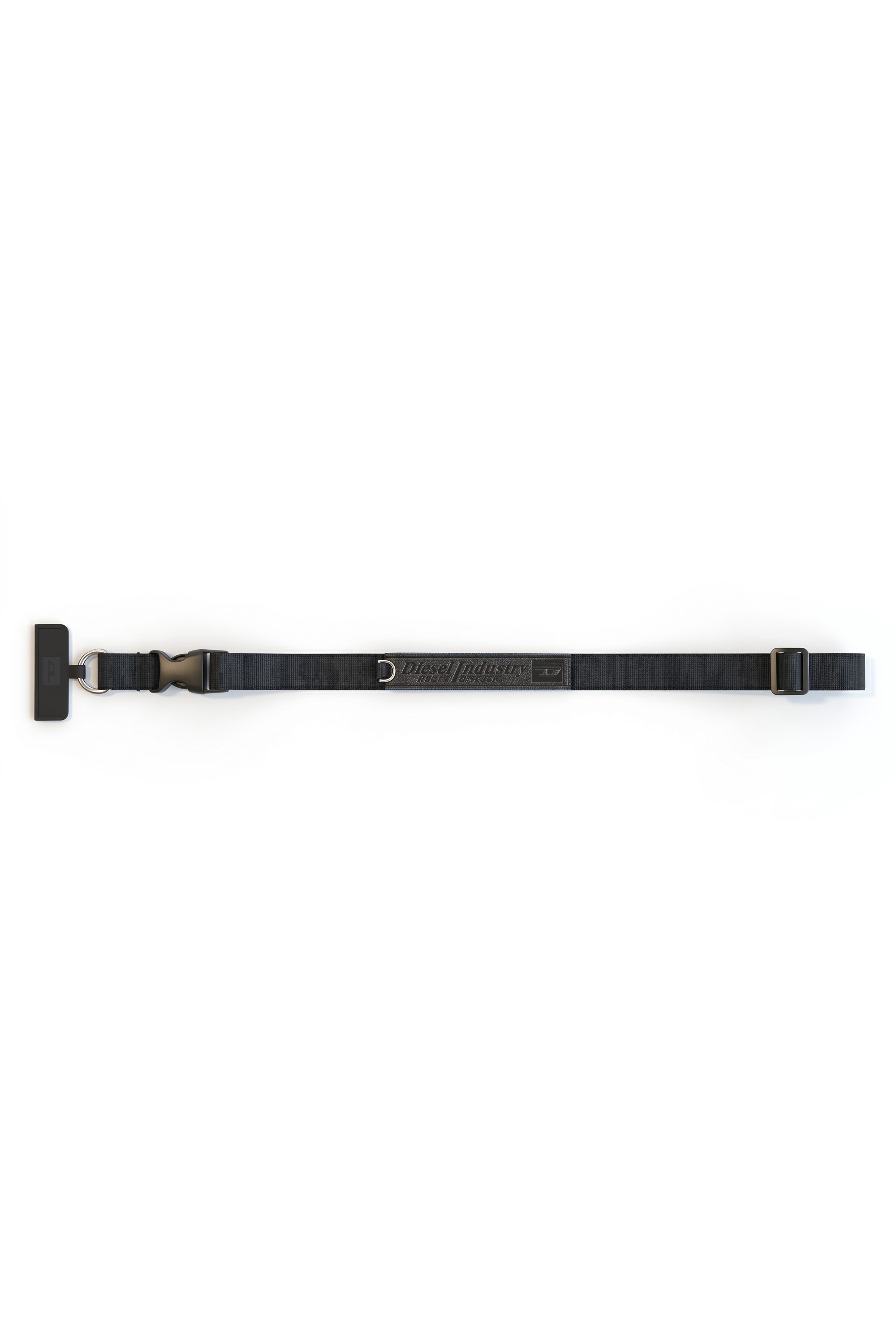 Diesel - 60658 UNIVERSAL STRAP, Correa tipo collar Flag D para tel&eacute;fono Unisex in Negro - 2