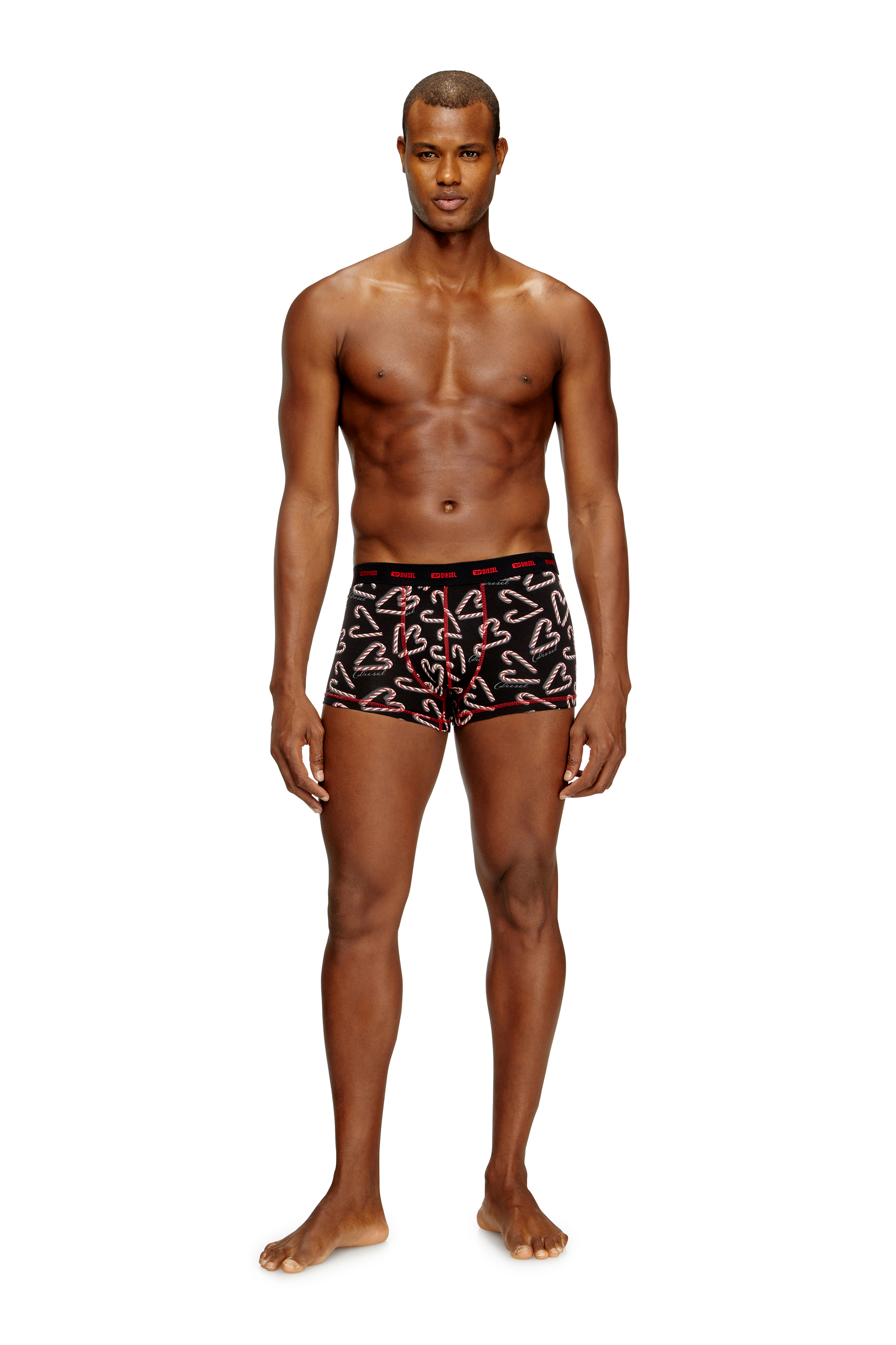 Diesel - DAMIEN-GFT-UTLT-3PACK, Juego de tres b&oacute;xers de algod&oacute;n el&aacute;stico Hombre in Multicolor - 1