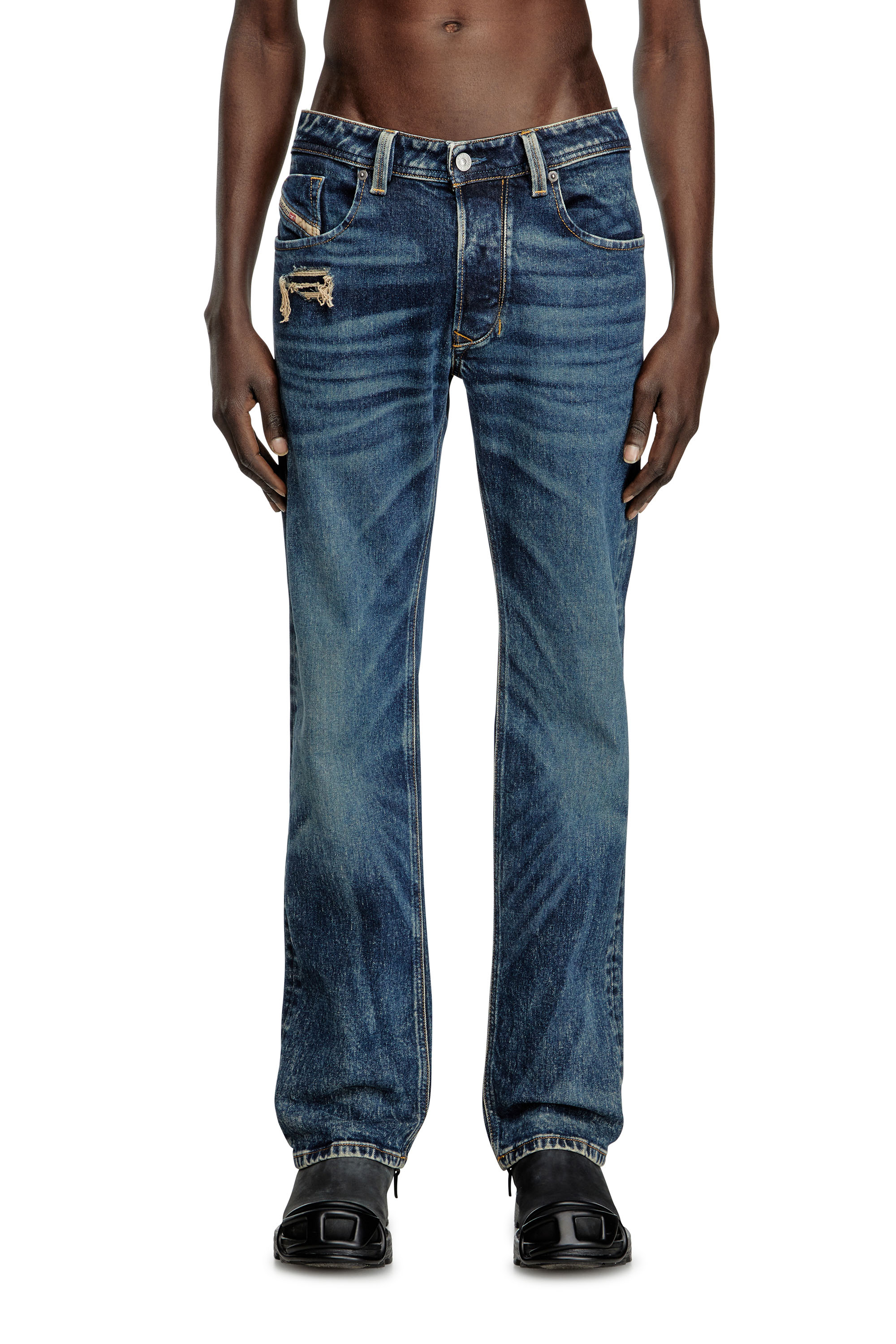 Diesel - Regular Jeans 1985 Larkee 007Y3 Hombre, Azul Oscuro - 1