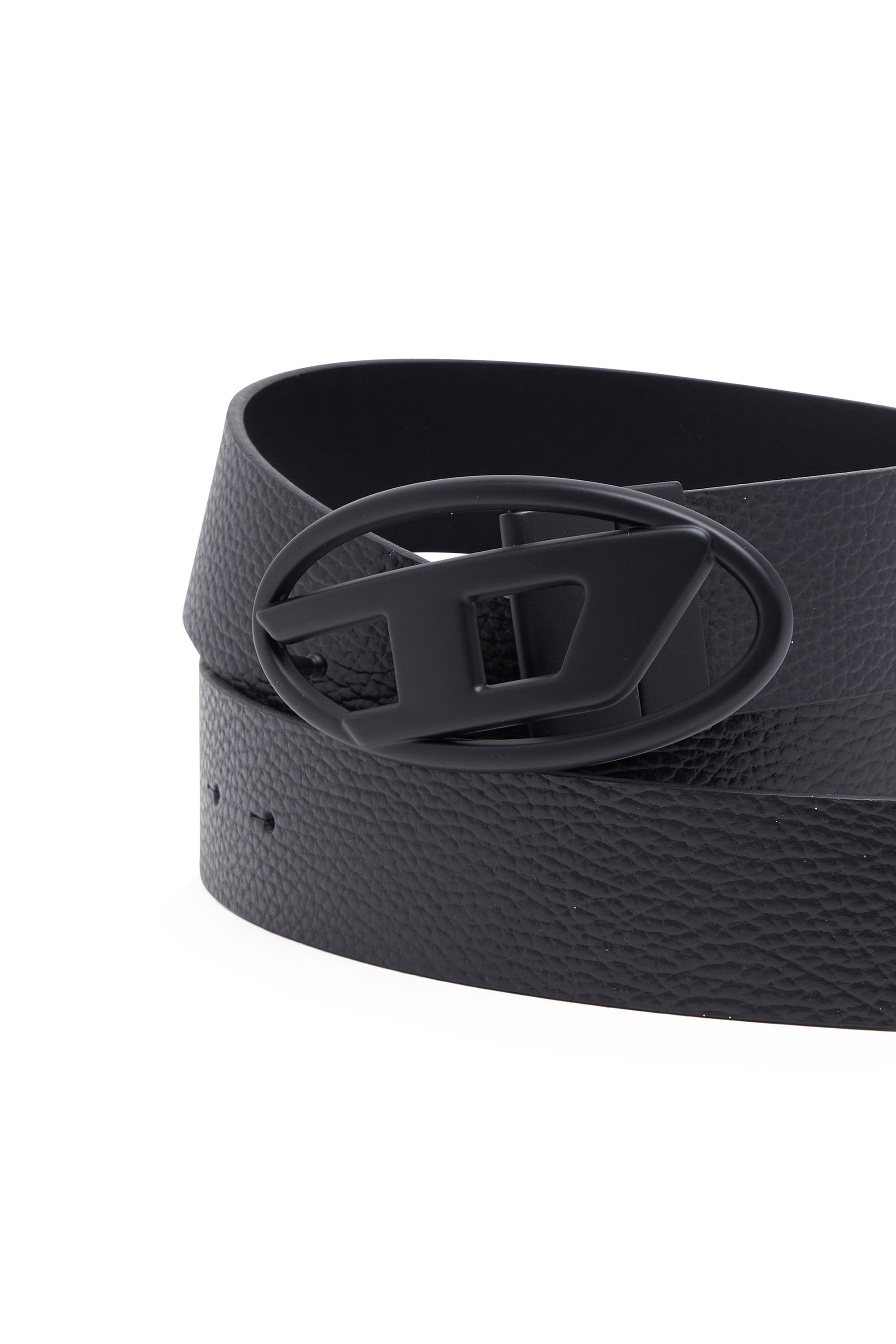 Diesel - B-1DR REV II, Cinturón 3.9 cm de piel reversible Hombre in Negro - 3