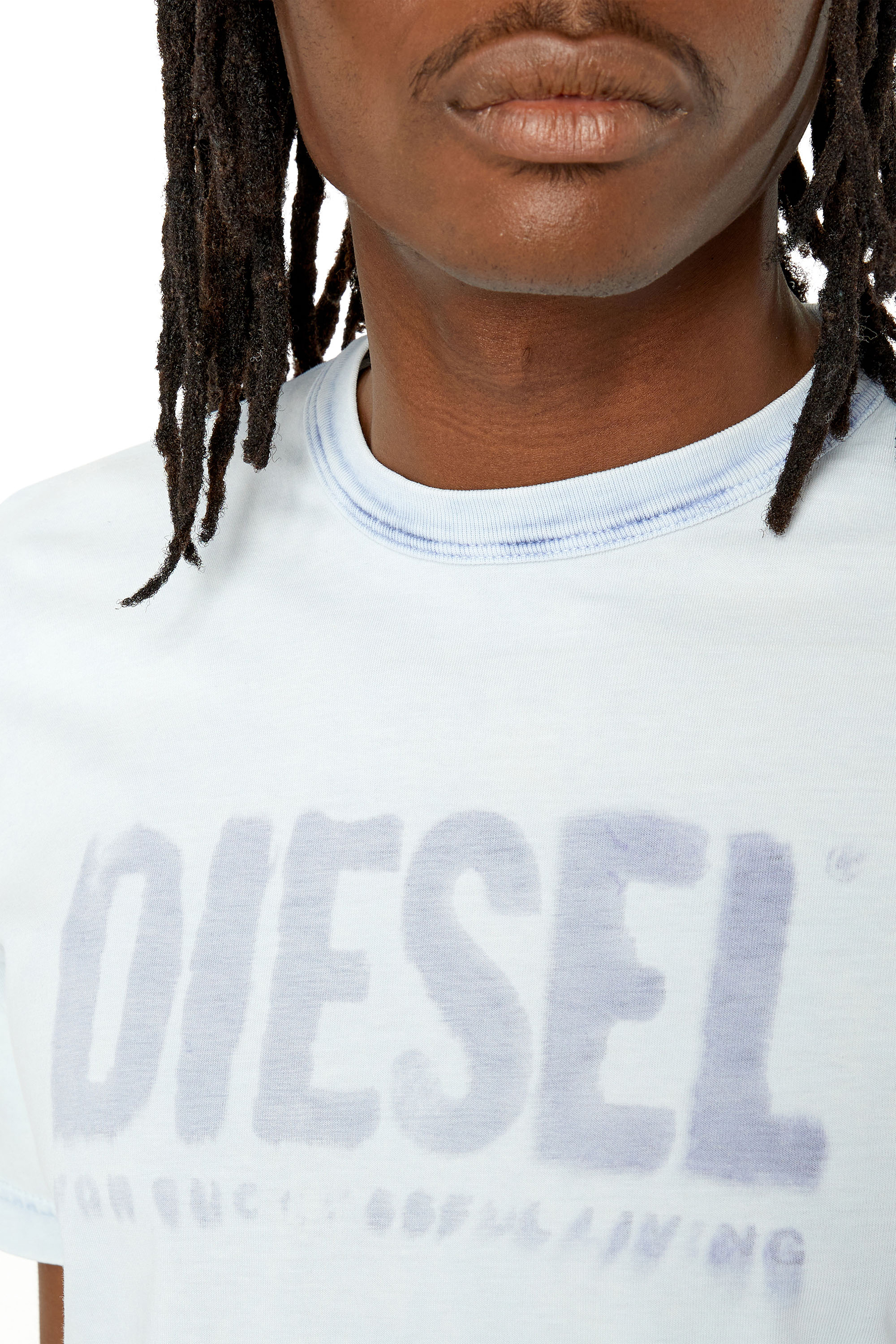 Diesel - T-DIEGOR-E6, Azul Claro - Image 5