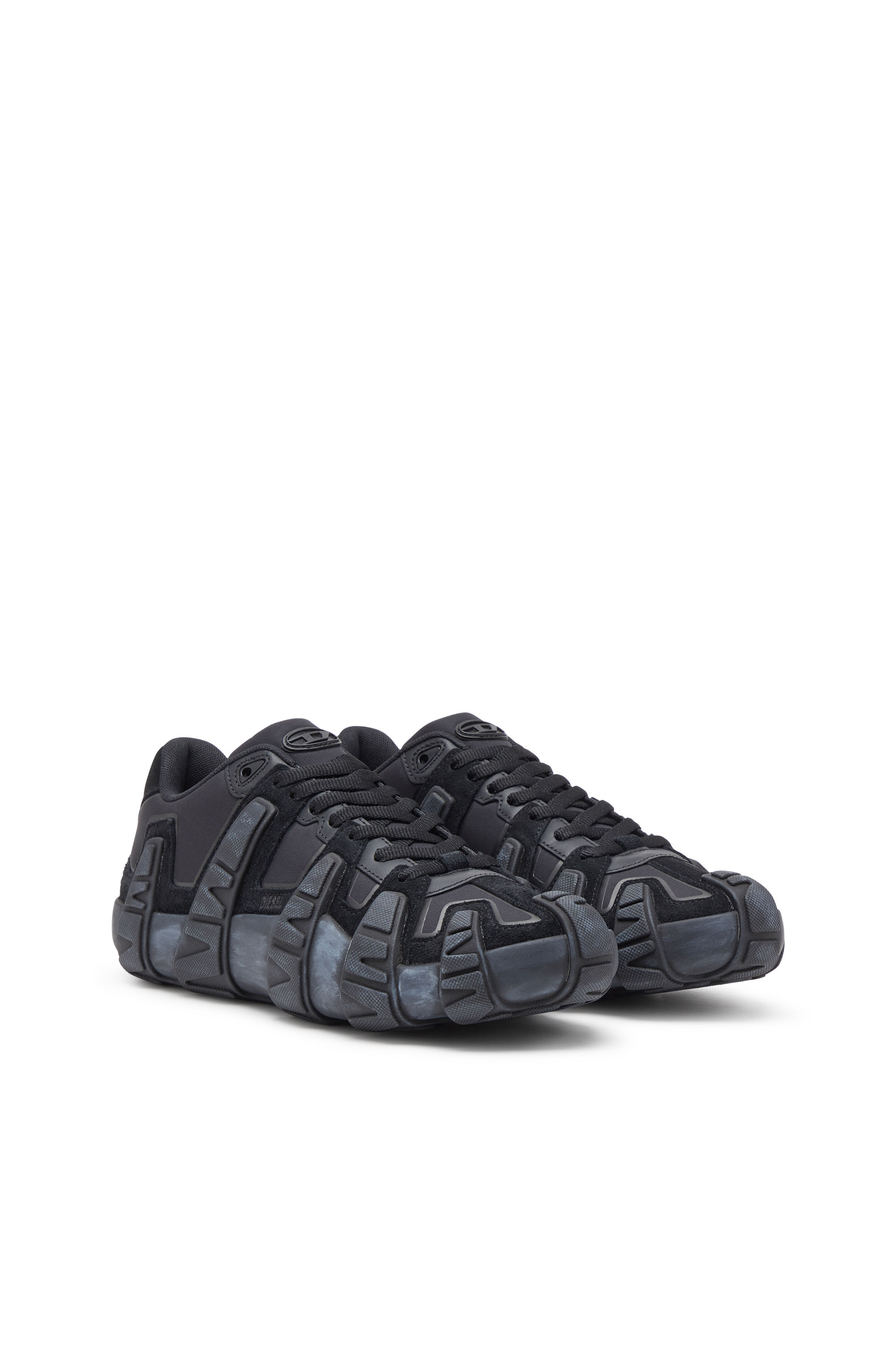 S-D-GRIFFE LOW, Negro/Azul marino Diesel - S-D-GRIFFE LOW, S-D-Griffe - Zapatillas de nylon Hombre in Multicolor - 2