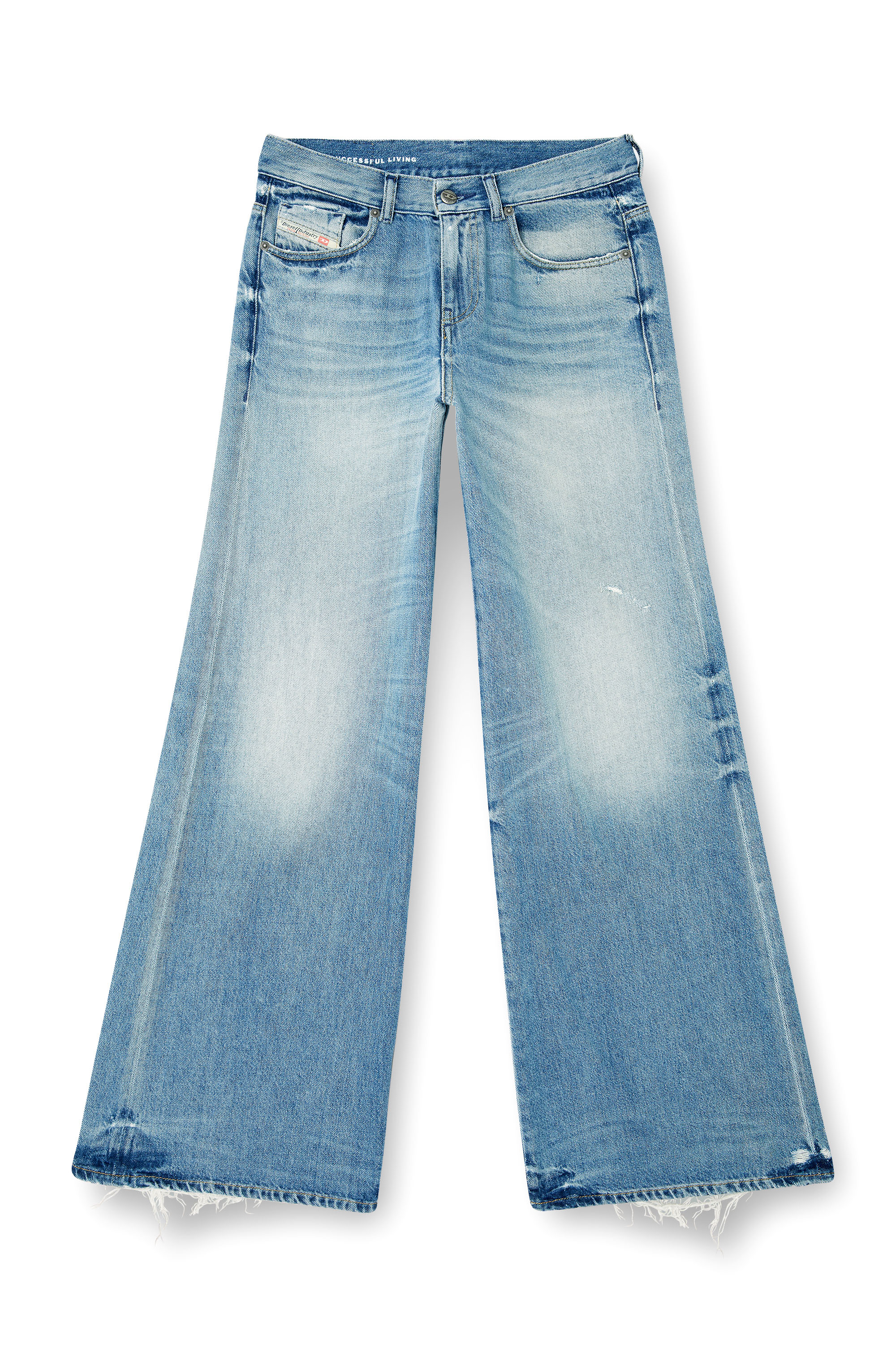 Diesel - Flare Jeans 1978 D-Akemi 09M07 Mujer, Azul Claro - 3