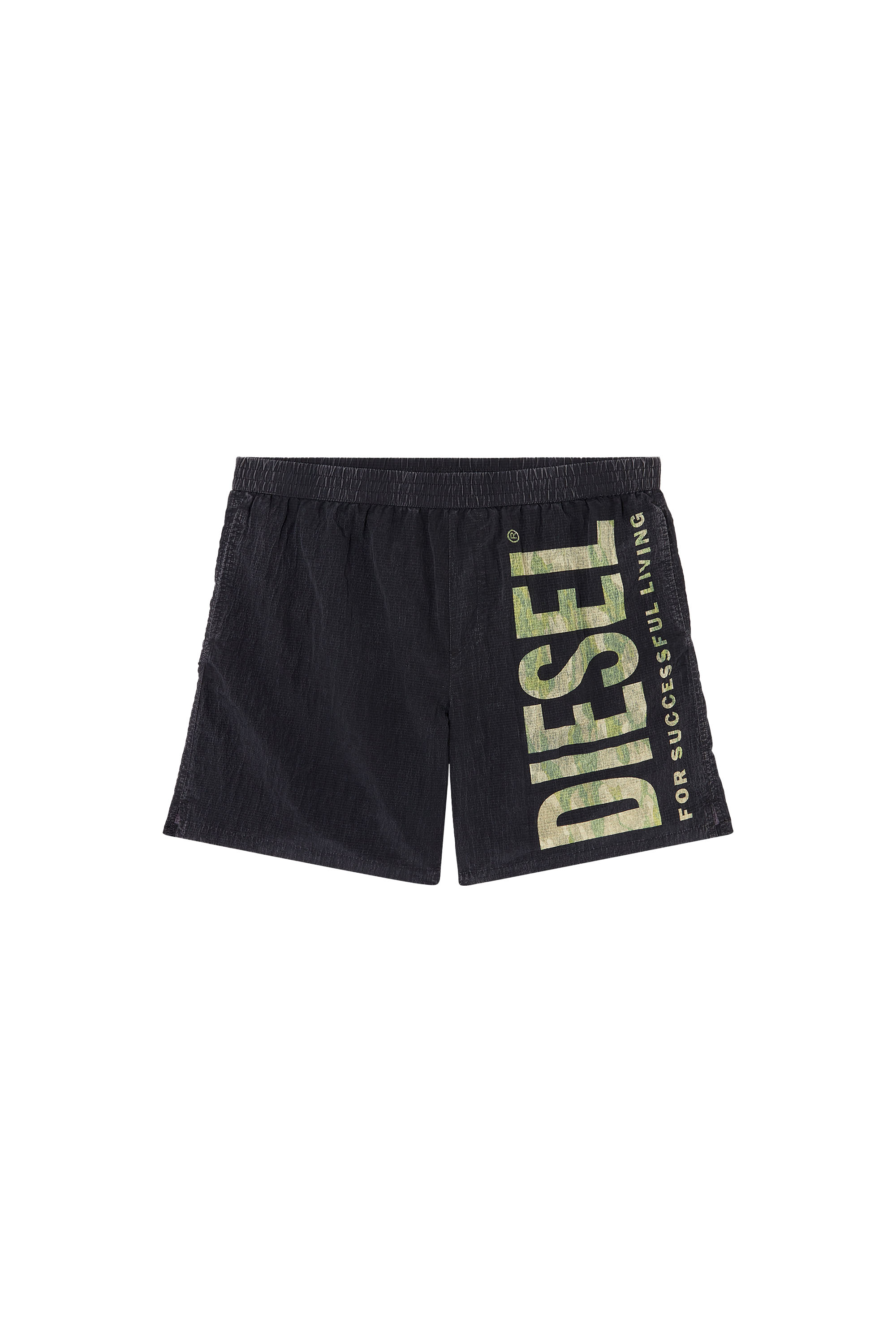 Diesel - POWEL-47.5-UTLT, Pantalones cortos de surf de ripstop con estampado de camuflaje Hombre in Multicolor - 4