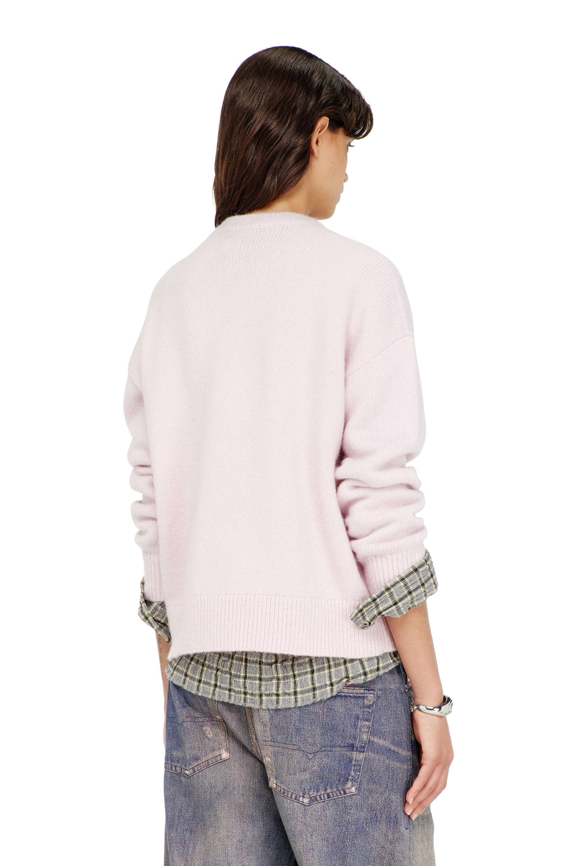 Diesel - M-AREETA, Jersey de mezcla de lana y alpaca Mujer in ToBeDefined - 4