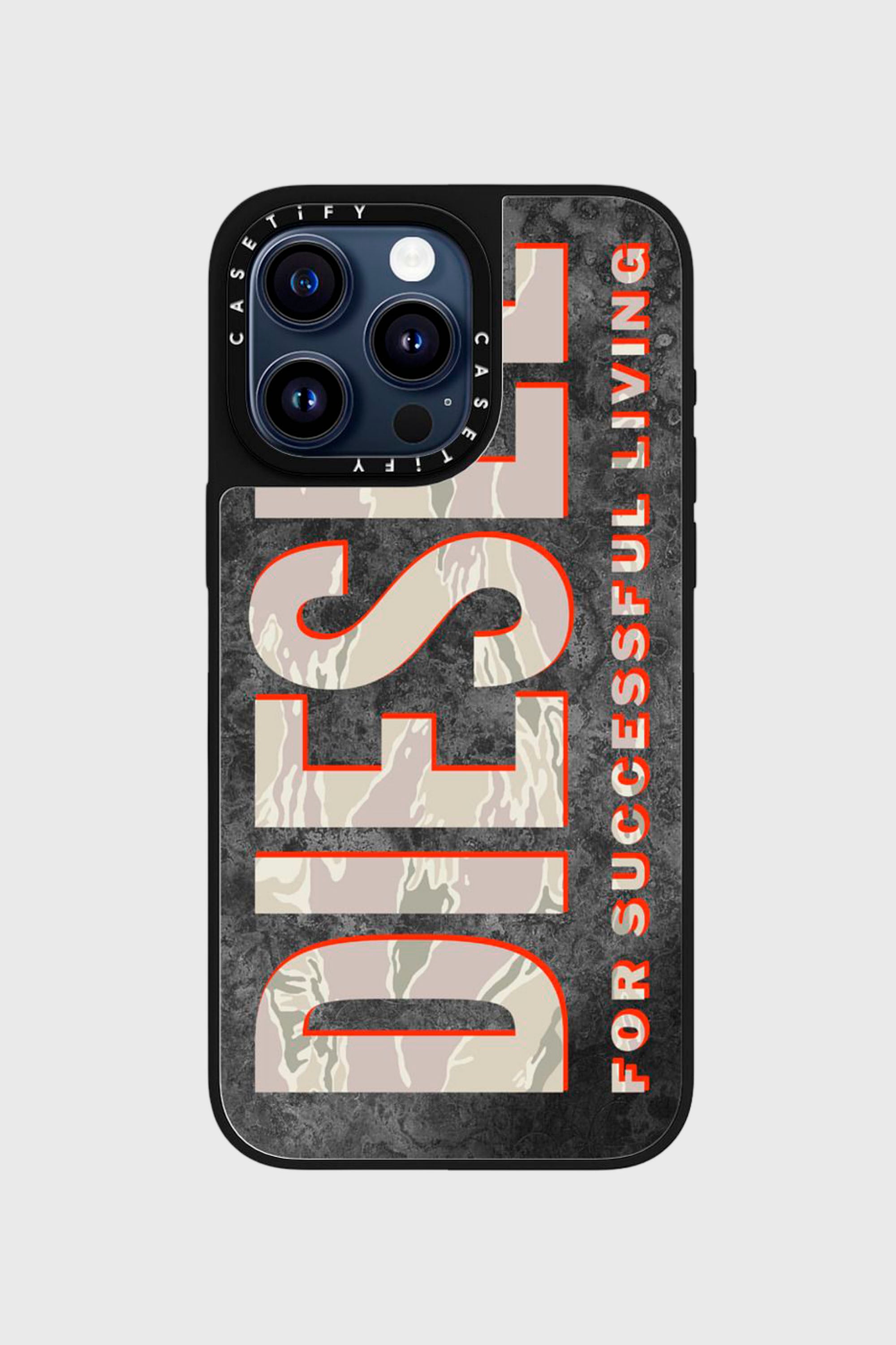 Diesel - 60329 CASETIFY MOULDED CASE, Funda MagSafe Camuflaje iPhone 15 Pro Max Unisex in Multicolor - 1
